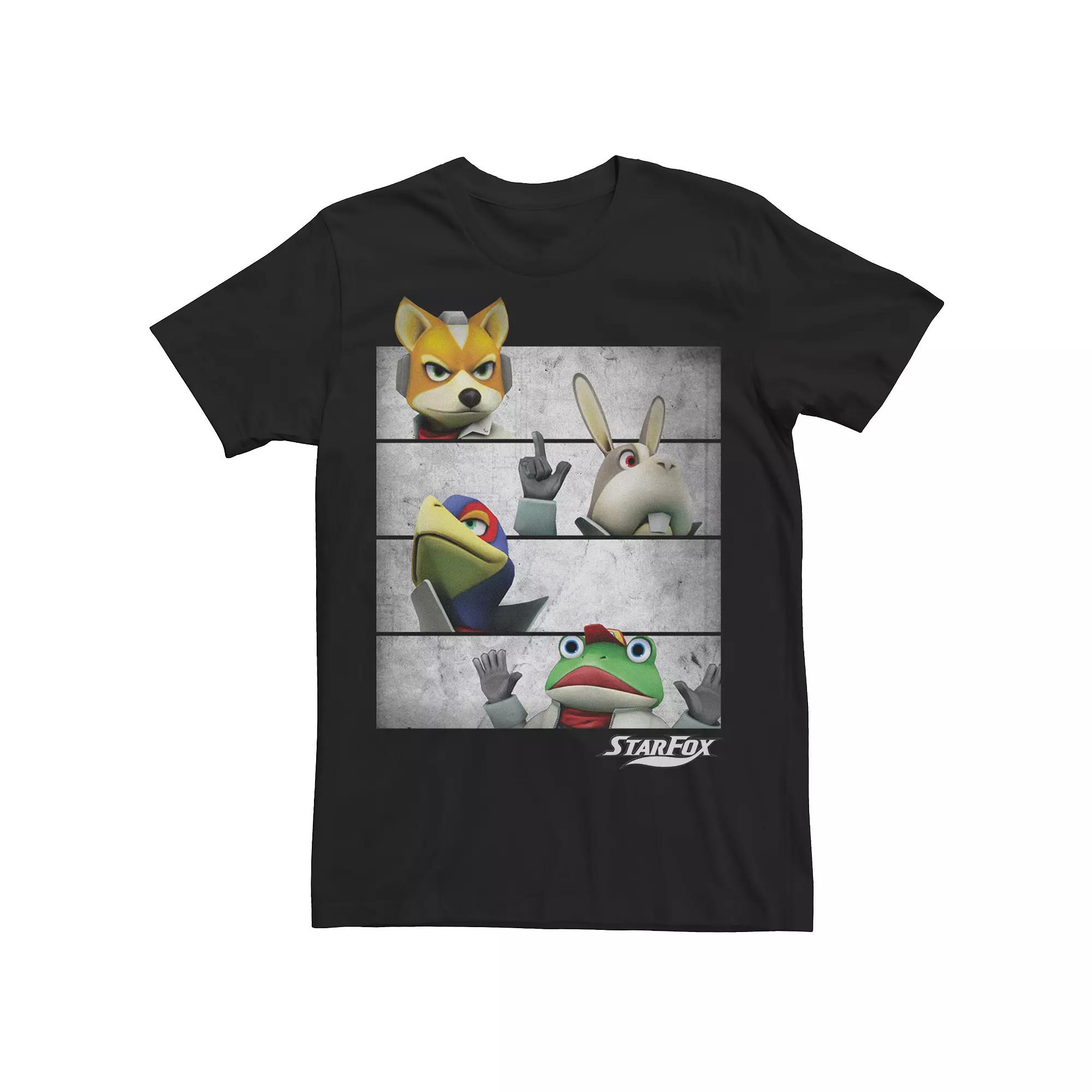 Men's Star Fox Group Shot Tee,  Product Image