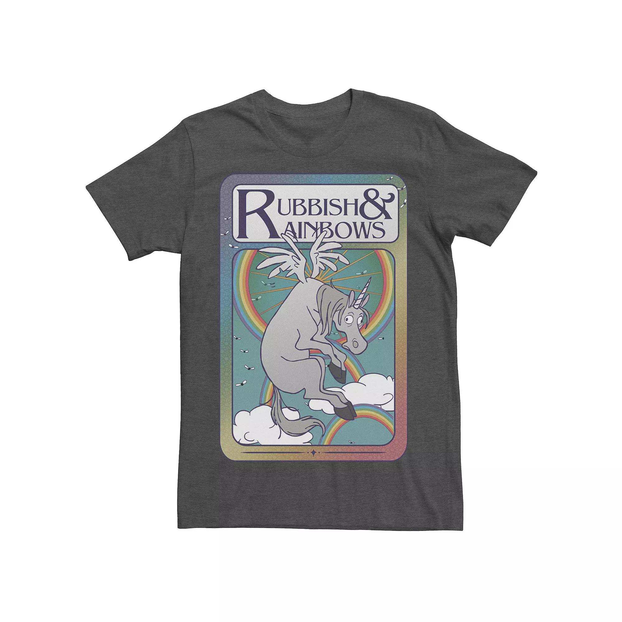 Disney / Pixar's Onward Men's Rubbish & Rainbows Card Tee,  Product Image