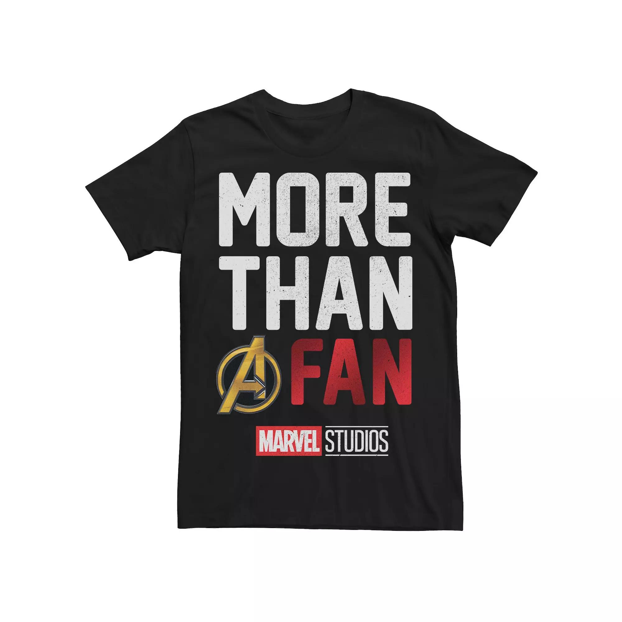 Men's Marvel Studios MORE THAN A FAN 10th Anniversary Graphic Tee,  Product Image