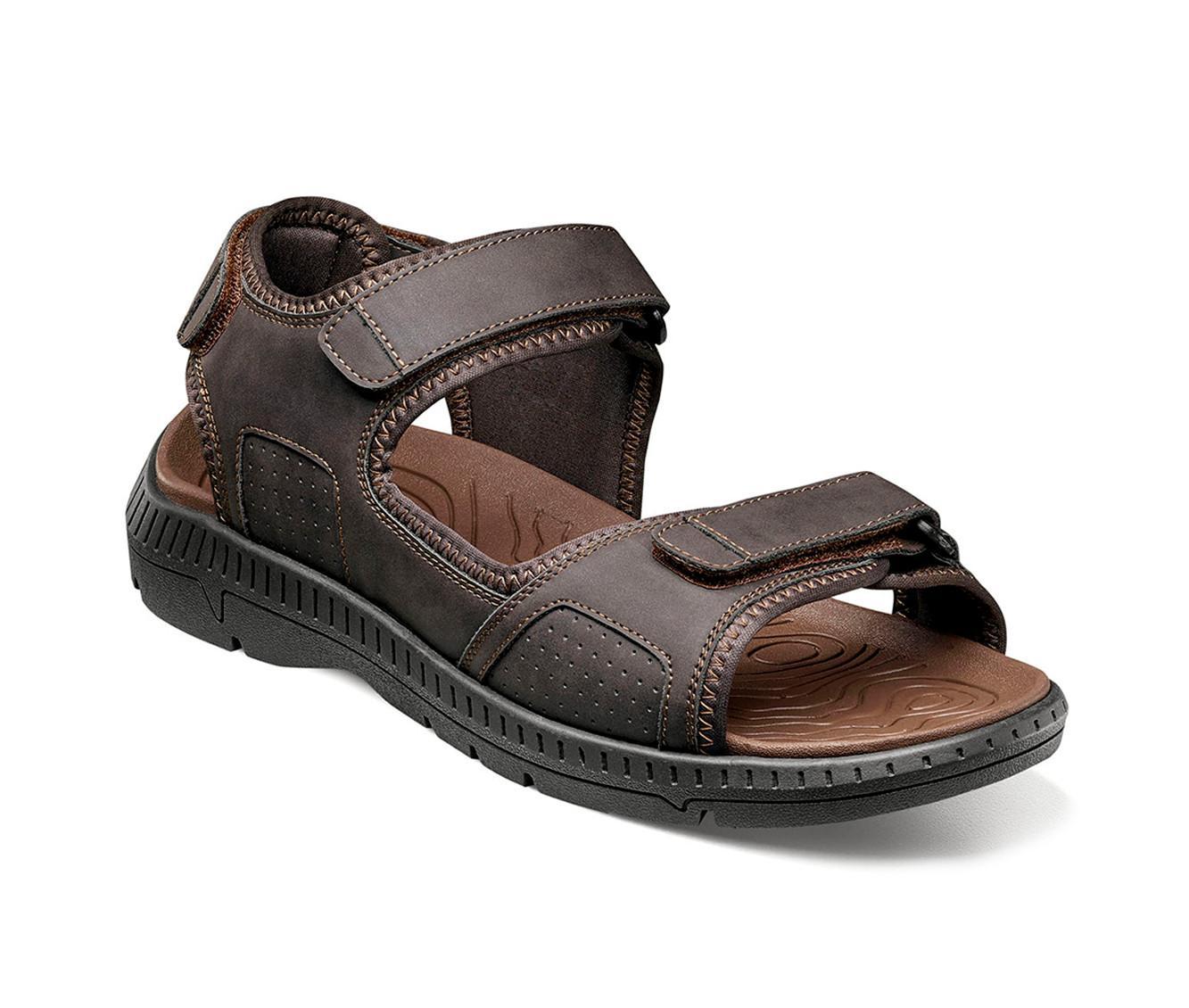 Men's Nunn Bush Laguna 3-Strap River Sandal Outdoor Sandals Product Image
