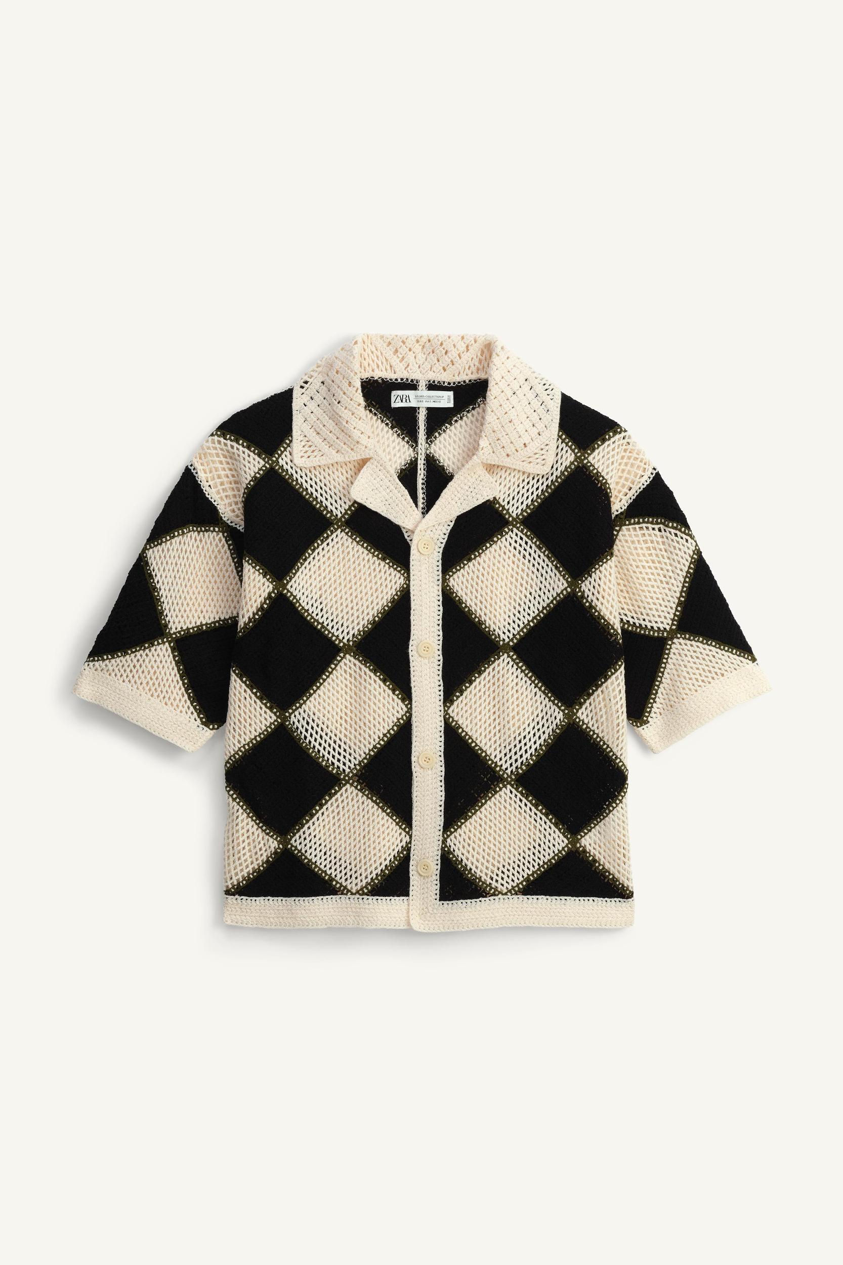 LIMITED EDITION DIAMOND KNIT SHIRT Product Image