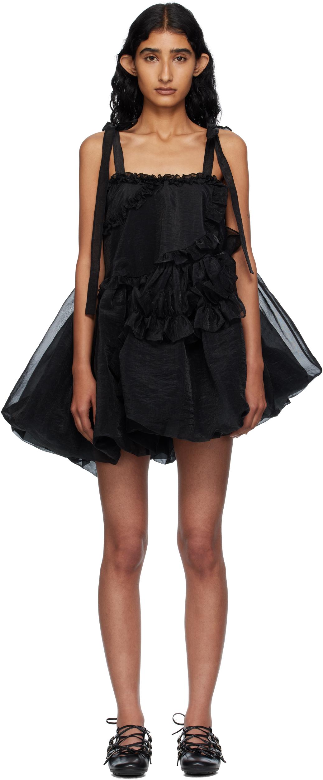 Black Cristina Minidress Product Image