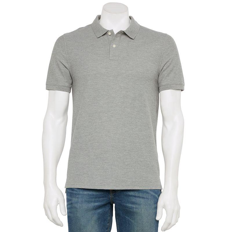 Mens Adaptive Sonoma Goods For Life Easy Dressing Pique Polo Product Image