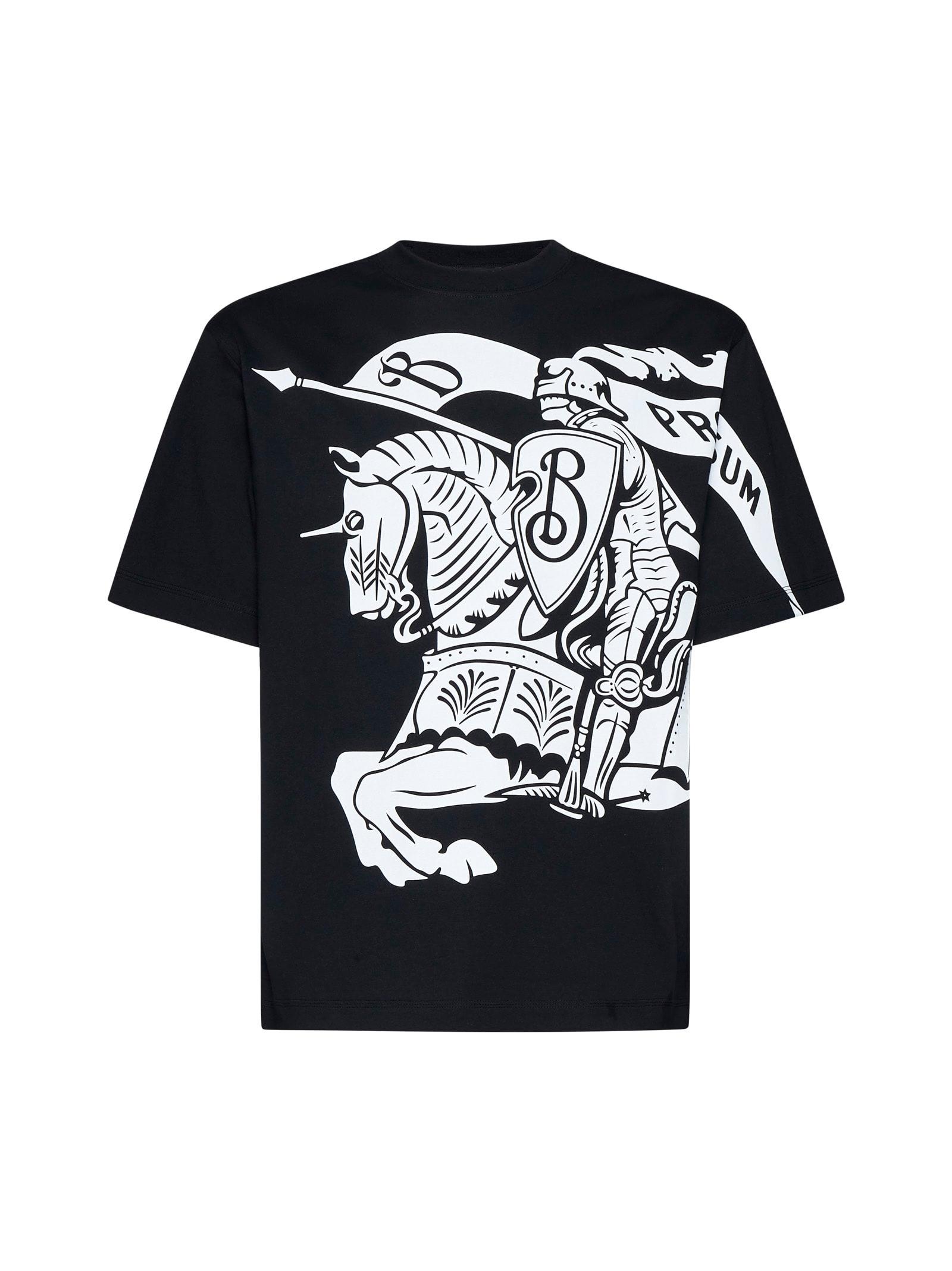 Equestrian Knight-print cotton T-shirt Product Image