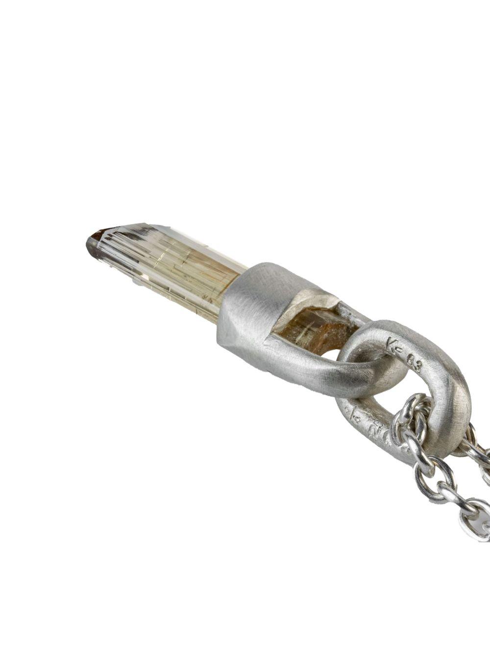 sterling-silver Talisman elbaite necklace Product Image