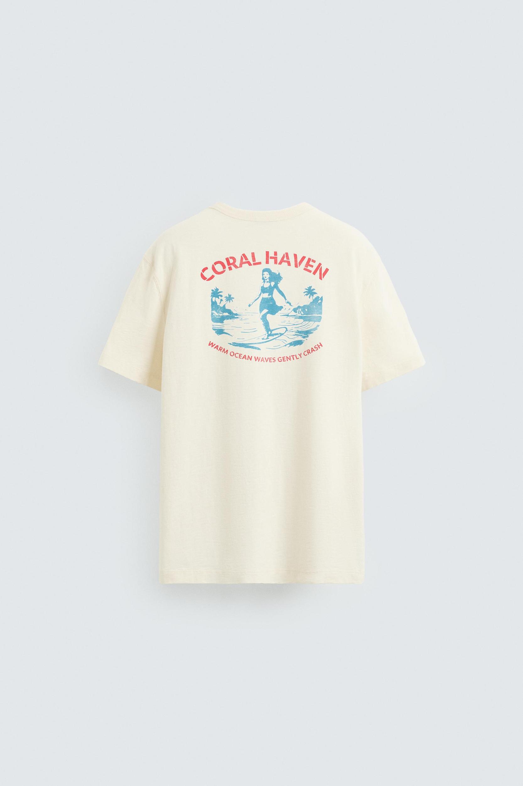 CONTRAST GRAPHIC T-SHIRT Product Image