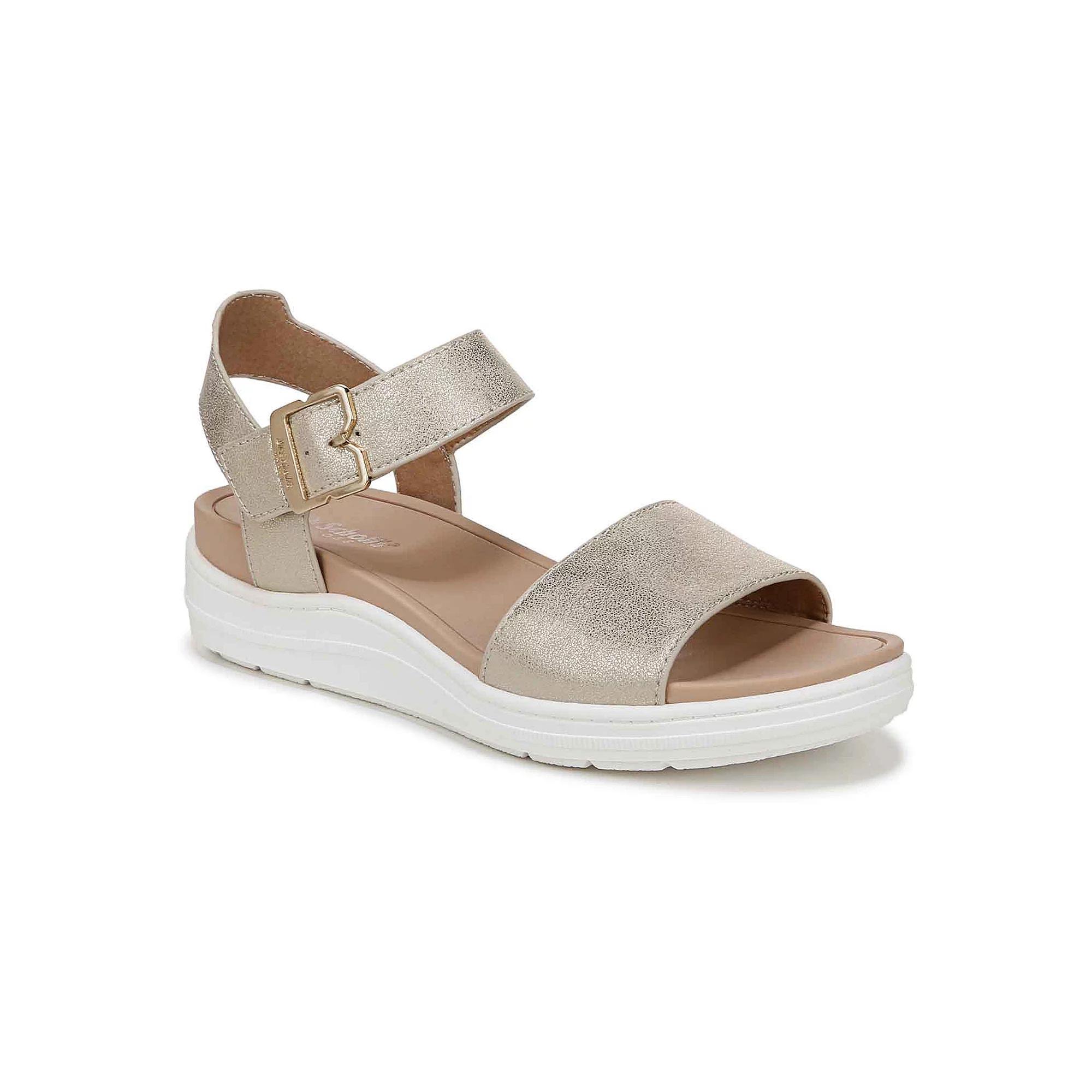 Dr. Scholl's Time Off Sky Women's Sandals, Size: 6.5, Gold Product Image