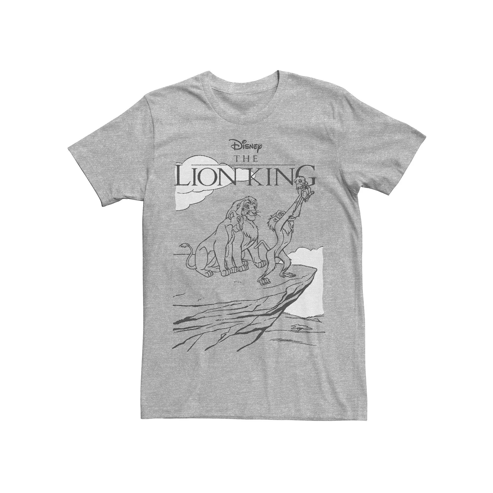 Disney's The Lion King Men's Outline Tee,  Product Image