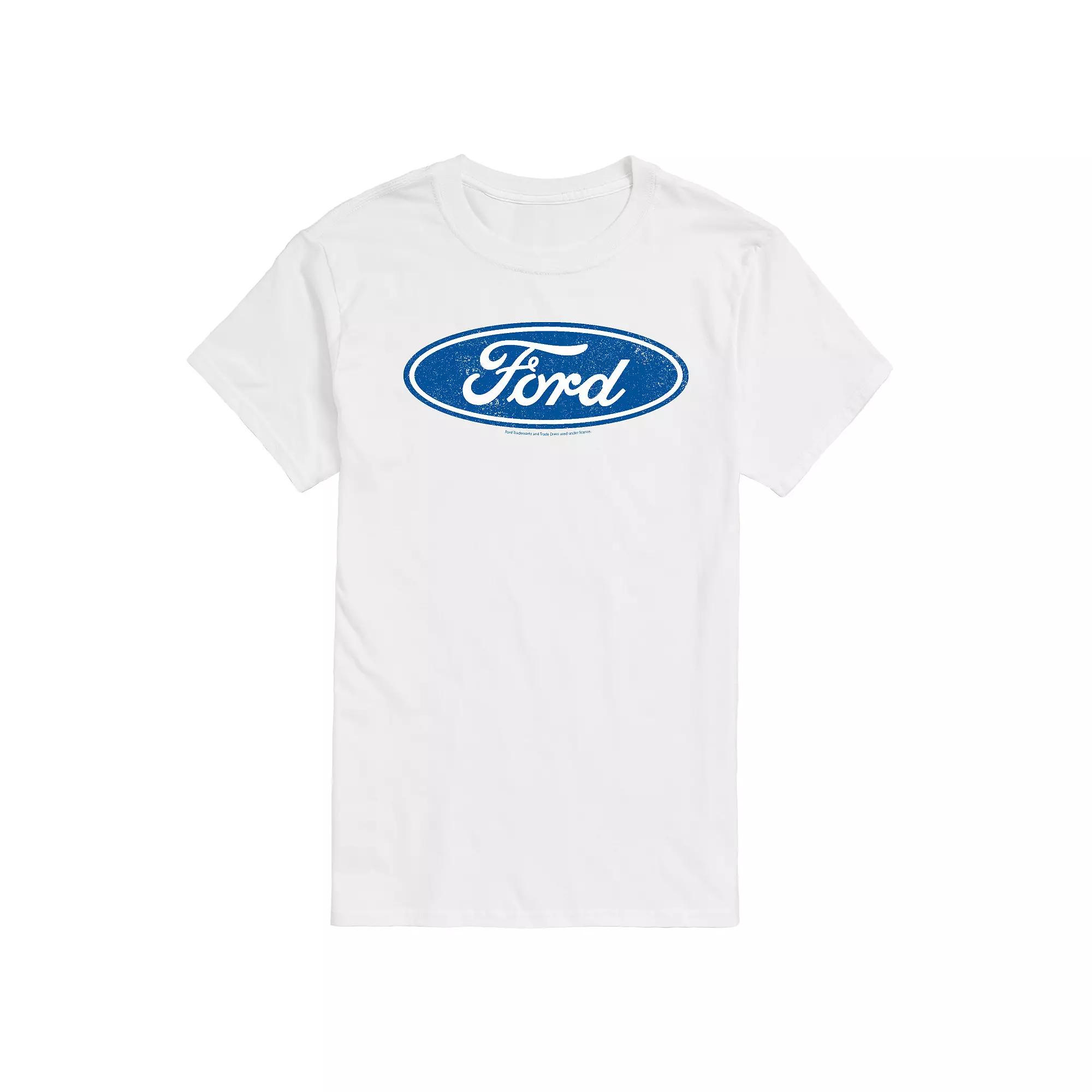 Big & Tall Ford Vintage Logo Graphic Tee, Men's,  Product Image