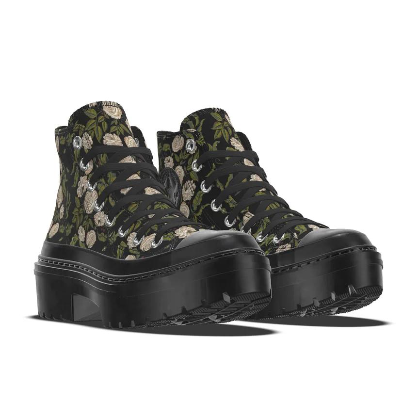 Custom Chuck Taylor All Star Lugged Heel Platform By You Product Image