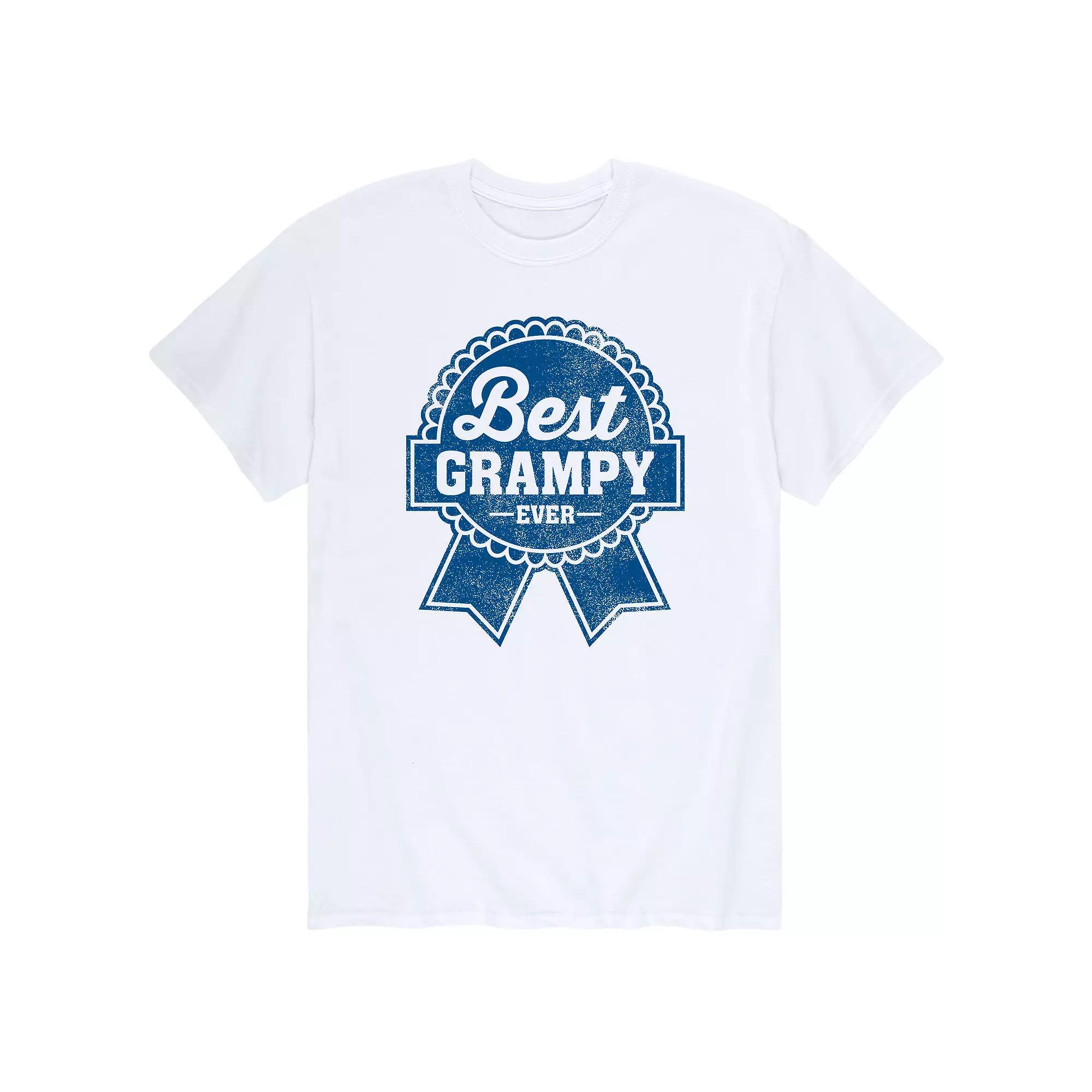 Men's Beer Label Best Grampy Tee,  Product Image