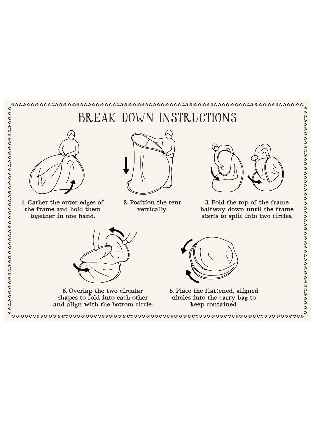 Sunny Day Pop Up Lounge Tent Product Image