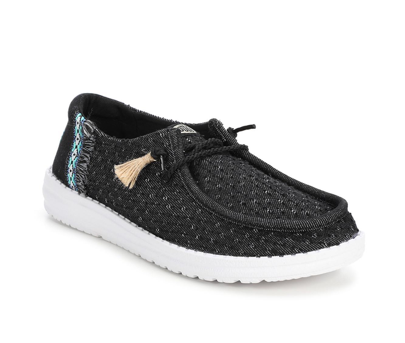 Women's HEYDUDE Wendy Perf Canvas Casual Shoes Product Image
