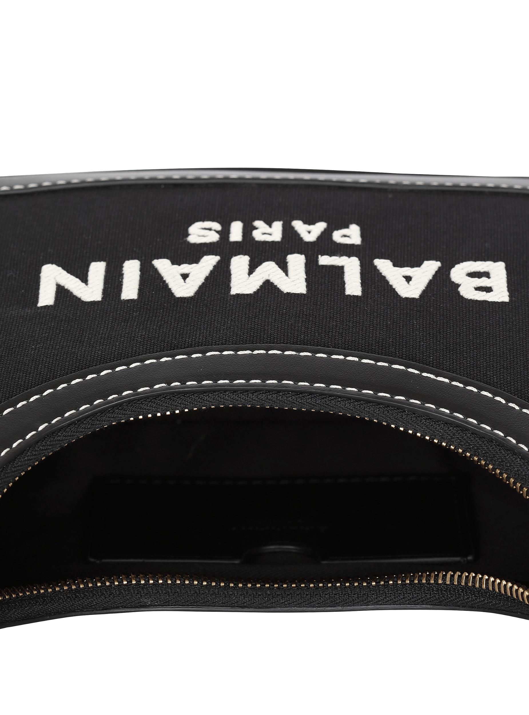 B-Army handbag in monogrammed canvas and leather Product Image