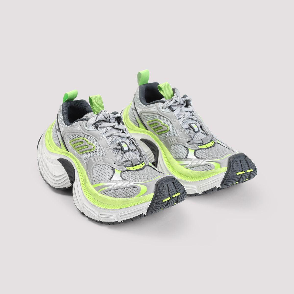 BALENCIAGA Multicolor Mesh And Rubber 6xl Sneakers In Multicolour Product Image