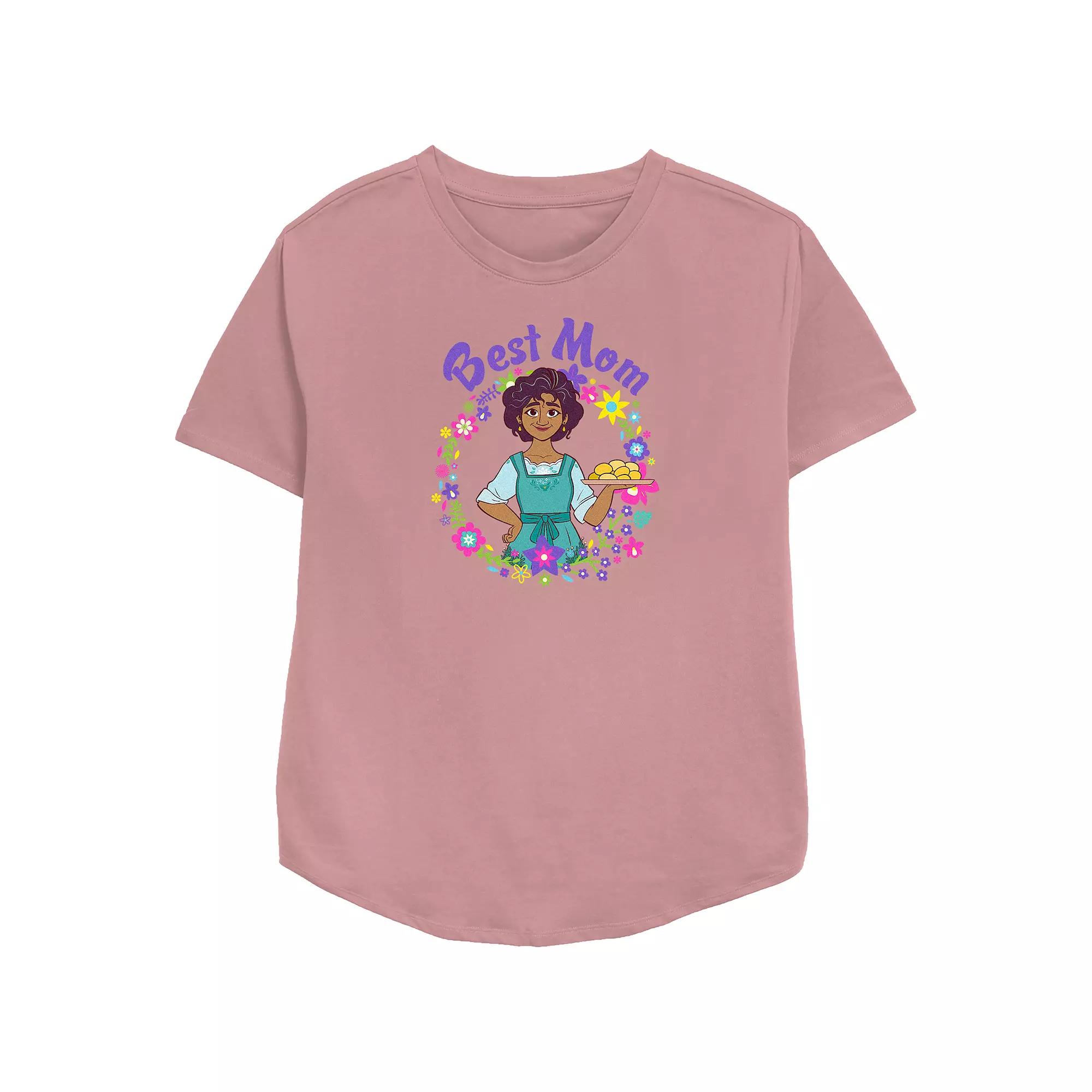 Disney Encanto Women's Best Mom Relaxed Fit Graphic Tee,  Product Image