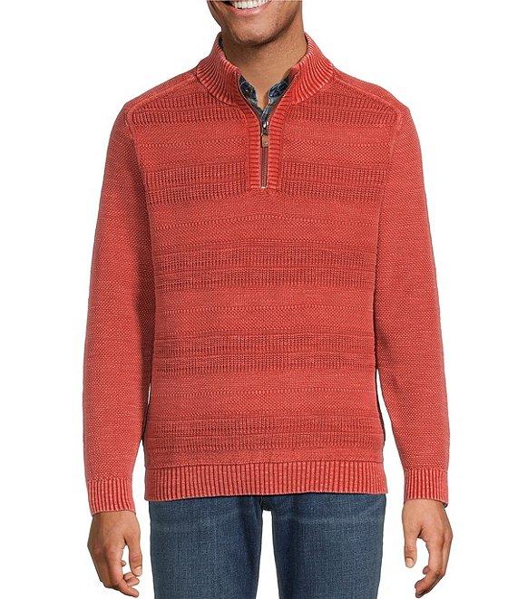 Tommy Bahama Saltwater Textured Half-Zip Pullover Product Image