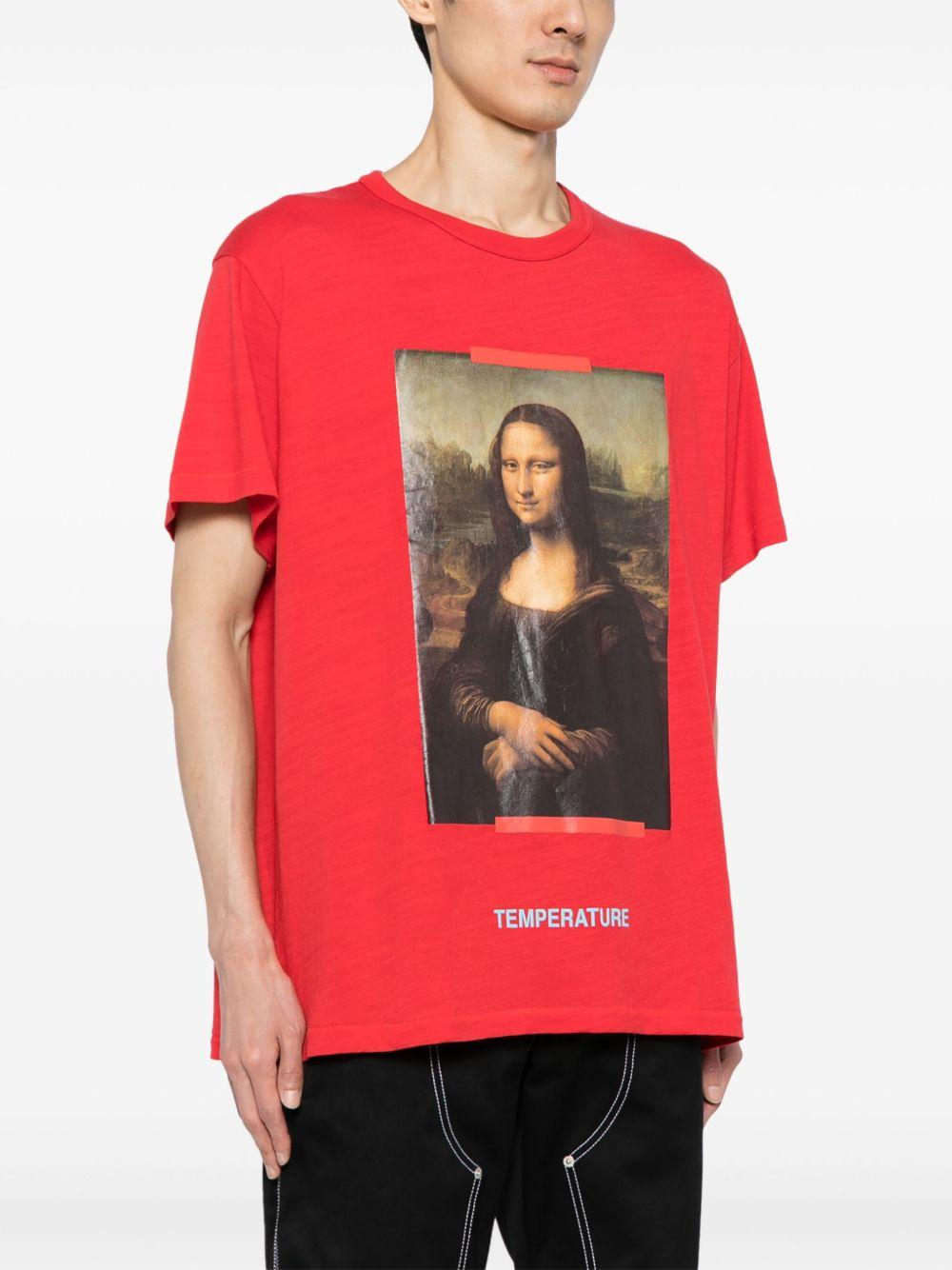 graphic-print cotton T-shirt Product Image