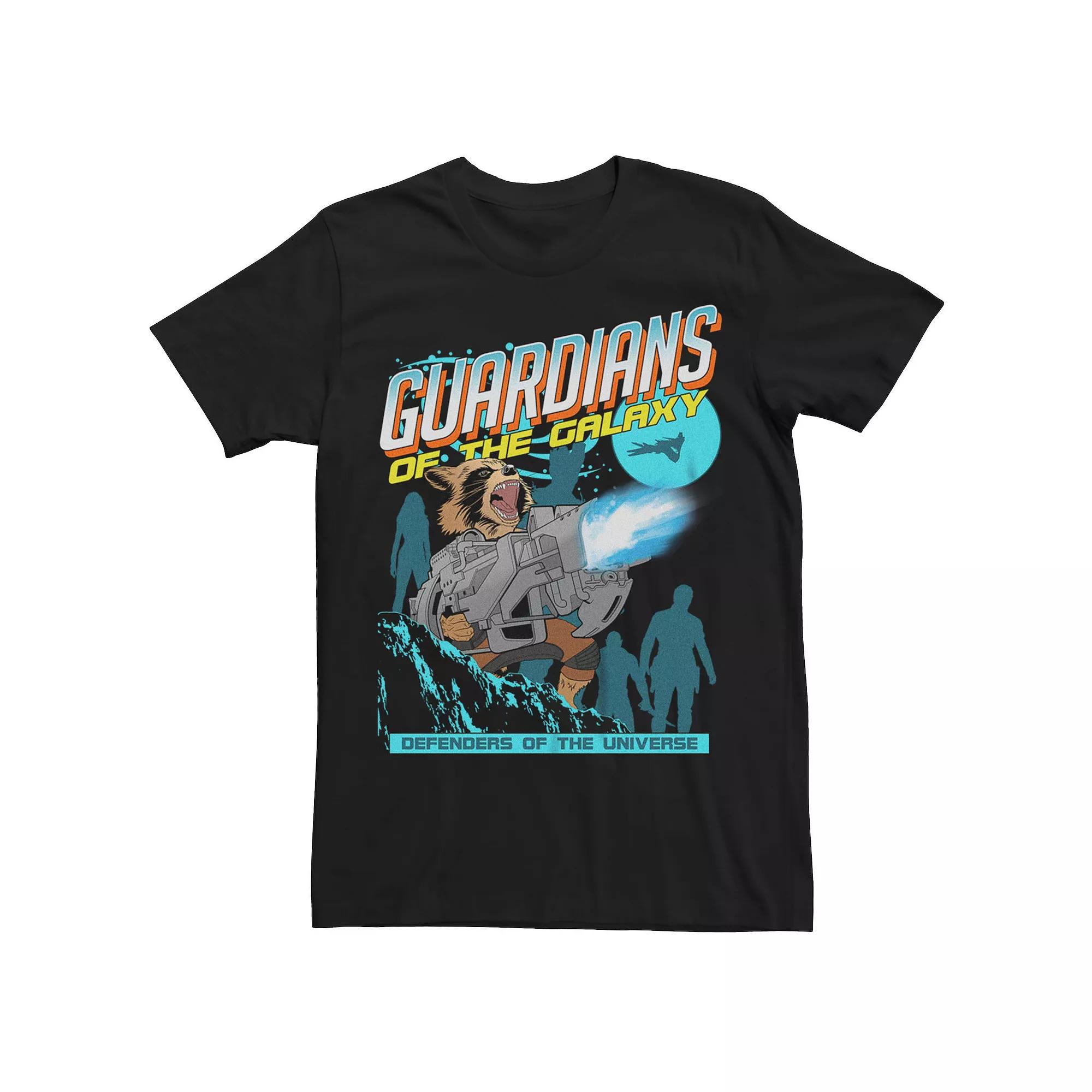 Men's Marvel Guardians Of The Galaxy Rabid Rocket Graphic Tee,  Product Image