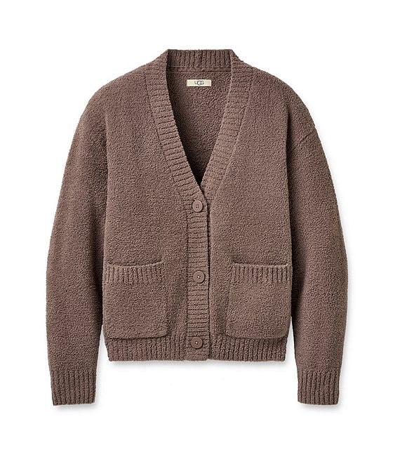 UGG Adalynne Cozy Knit Long Sleeve Button-Front Cardigan Product Image