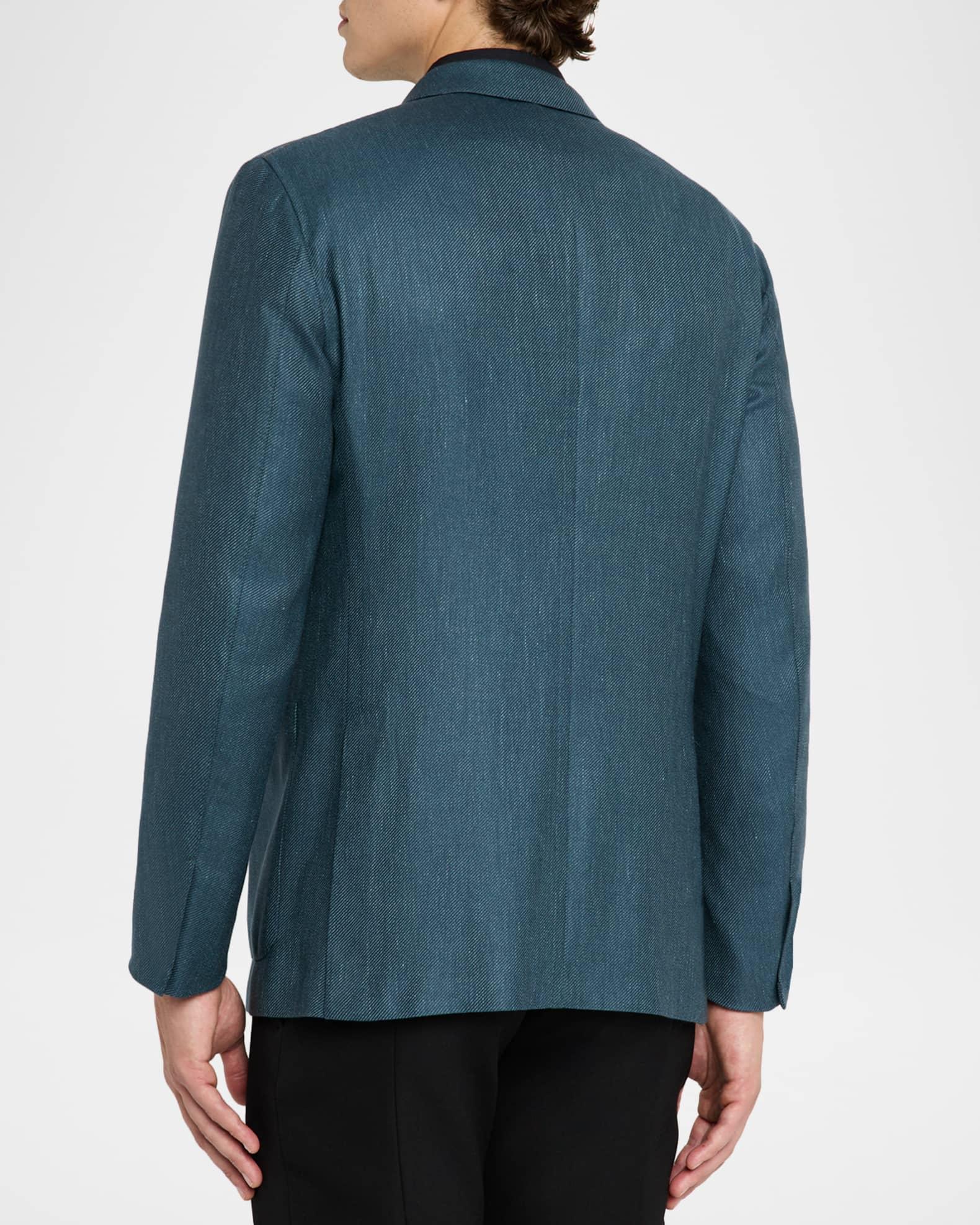 Men's Solid Cashmere-Blend Couture Jacket Product Image