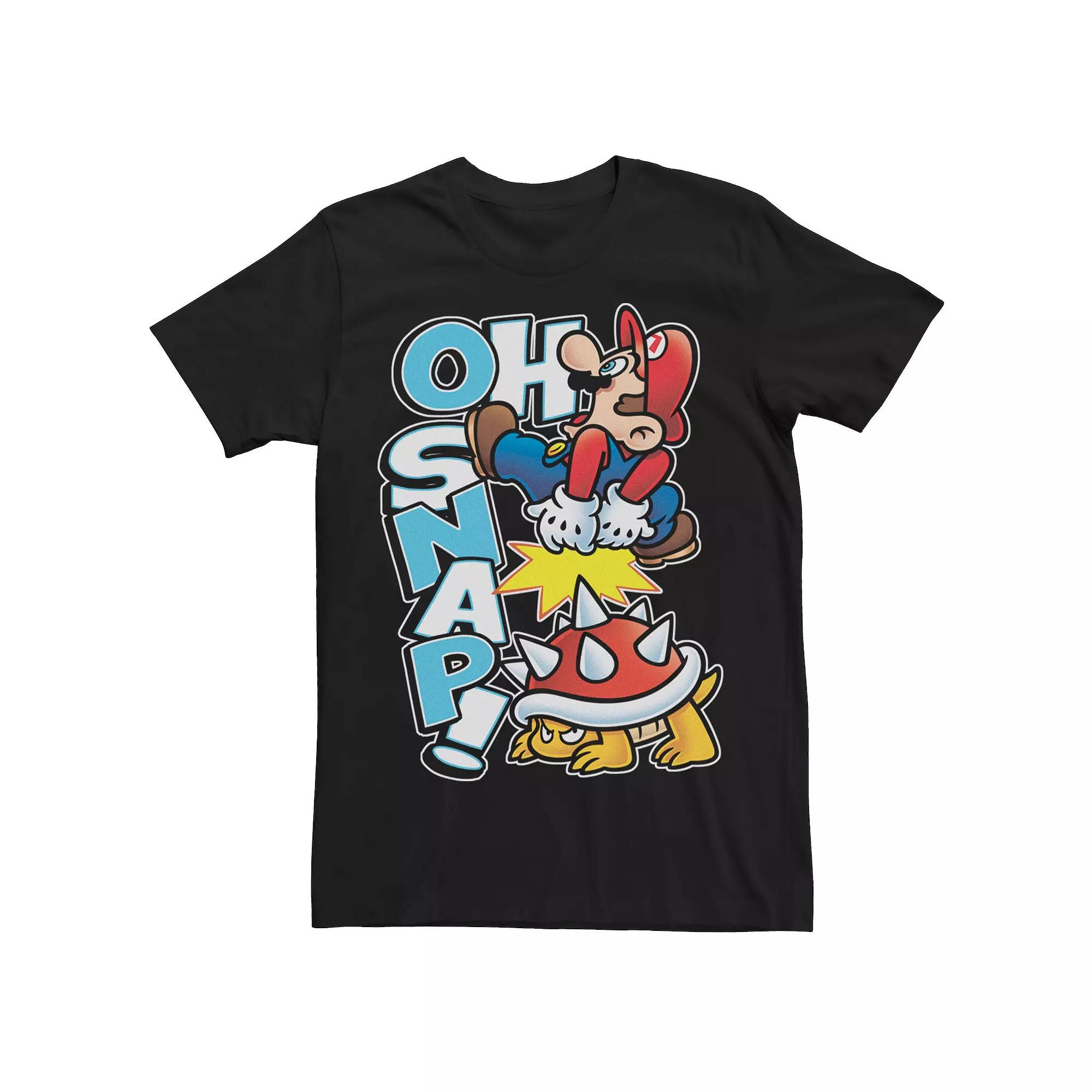 Men's Nintendo Super Mario Oh Snap Portrait Tee,  Product Image