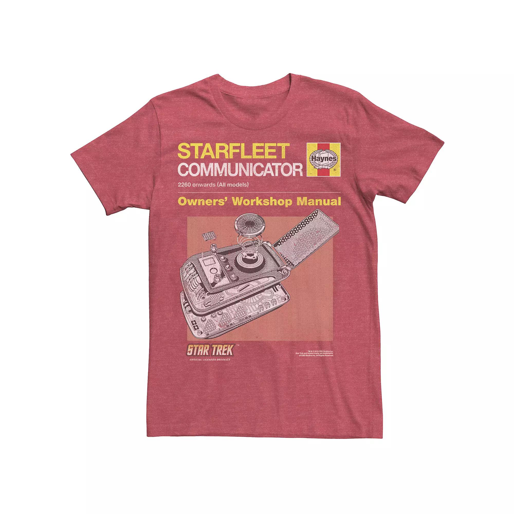 Men's Star Trek Original Series Haynes Manual Tee,  Product Image