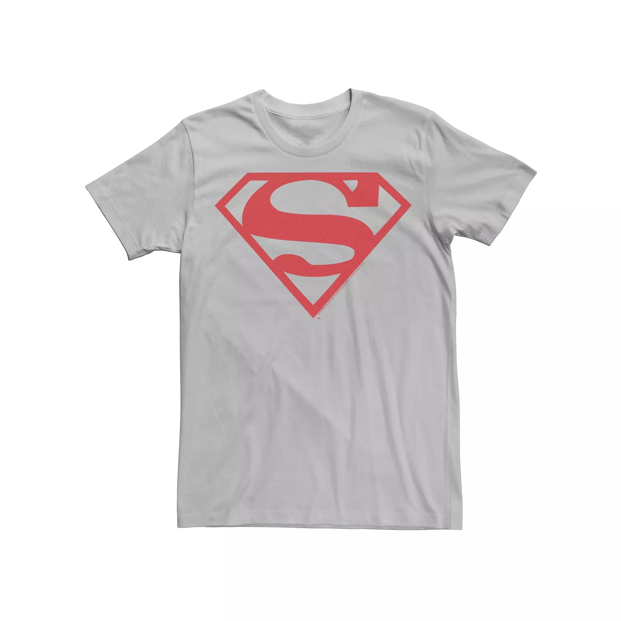 Men's Superman Red Hue Chest Logo Tee,  Product Image