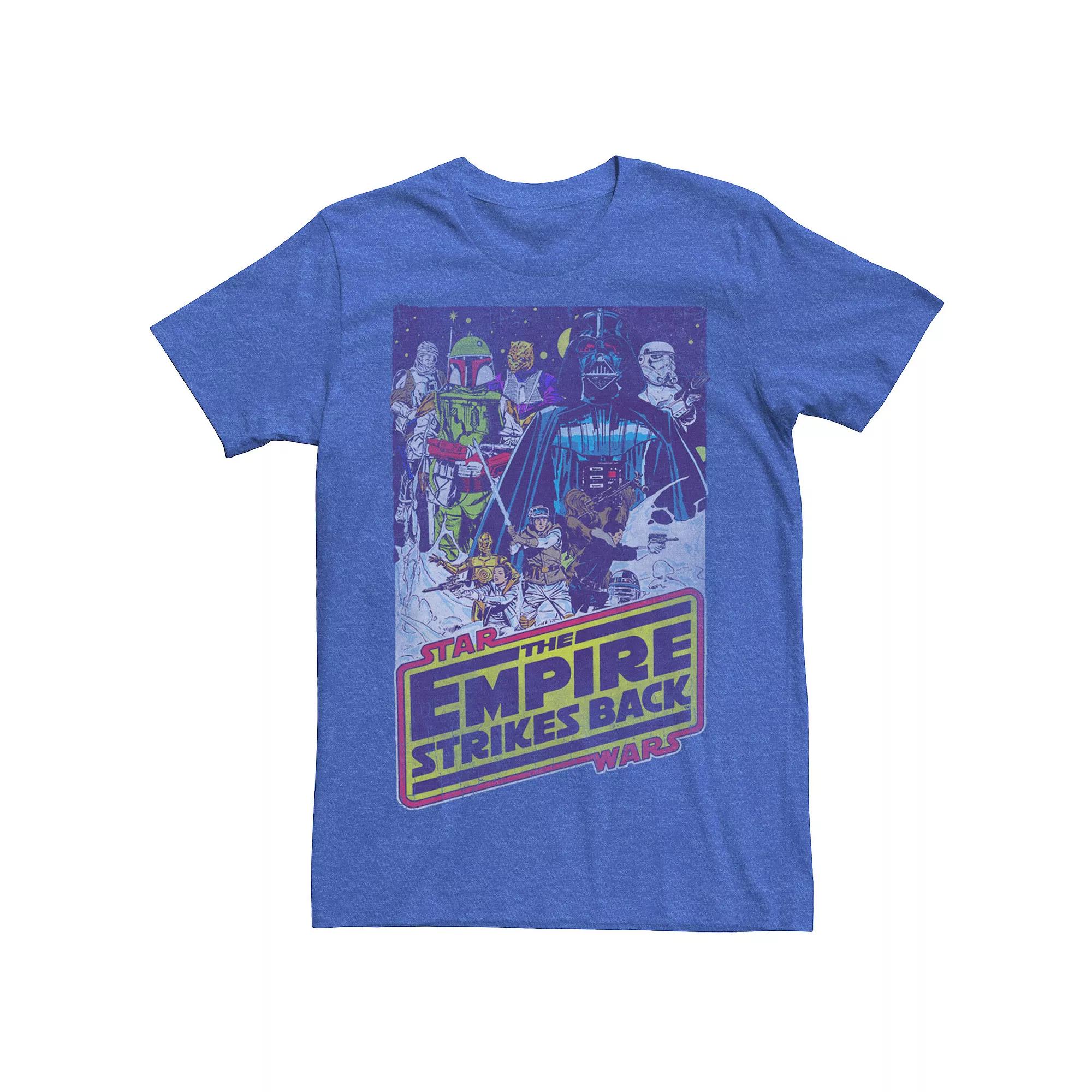 Men's Star Wars Empire Strikes Back Villain Poster Tee,  Product Image