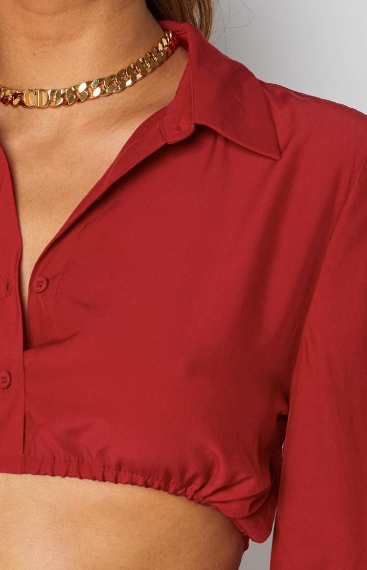 Saddle Up Crop Red Product Image