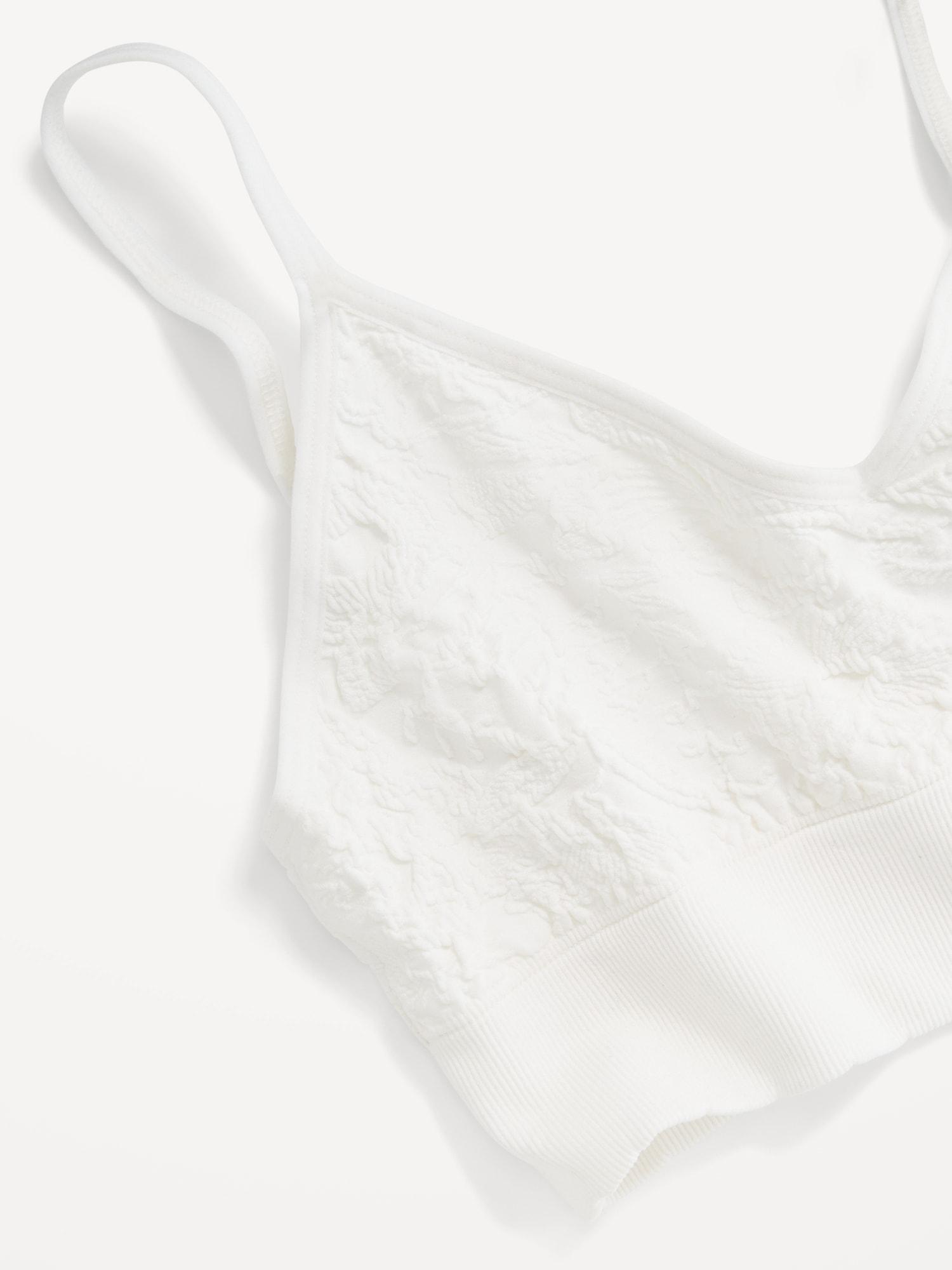 Seamless Lace Longline Bralette Product Image