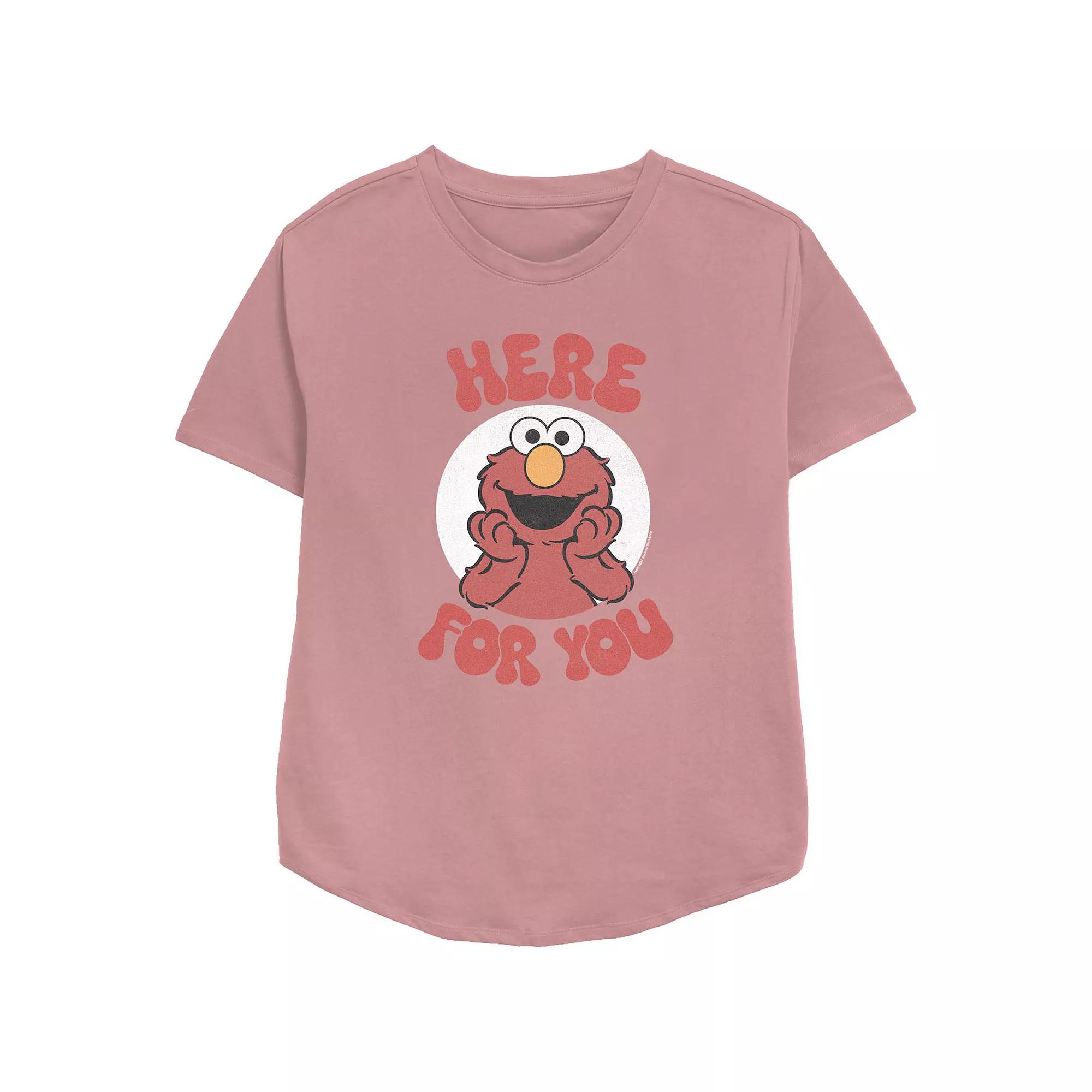Women's PBS Kids Sesame Street Elmo Here For You Graphic Tee,  Product Image