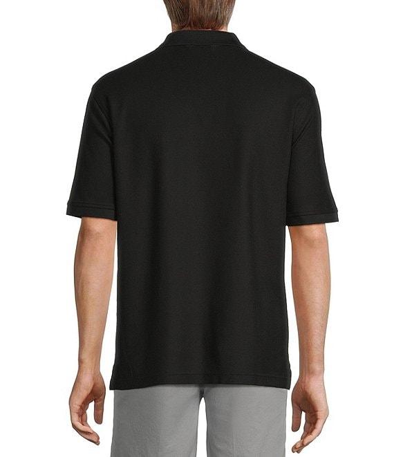 Gold Label Roundtree & Yorke Non-Iron Short Sleeve Solid Pique Polo Shirt Product Image