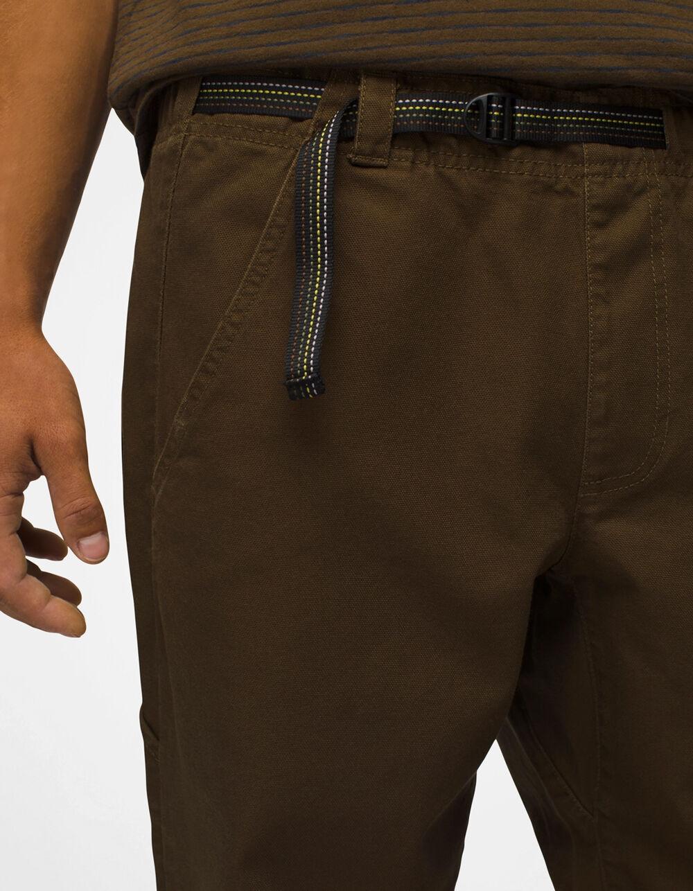 PRANA Voyaged Mens Relaxed Straight Pants - TAN Product Image