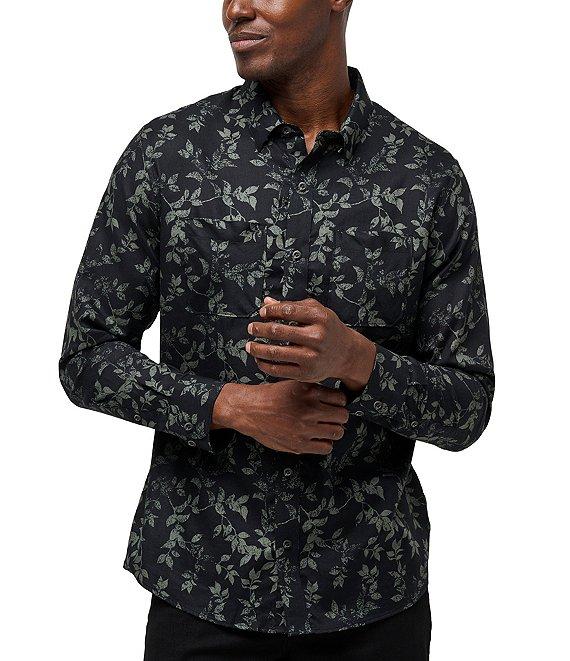 TravisMathew Searchlight Long Sleeve Woven Shirt Product Image