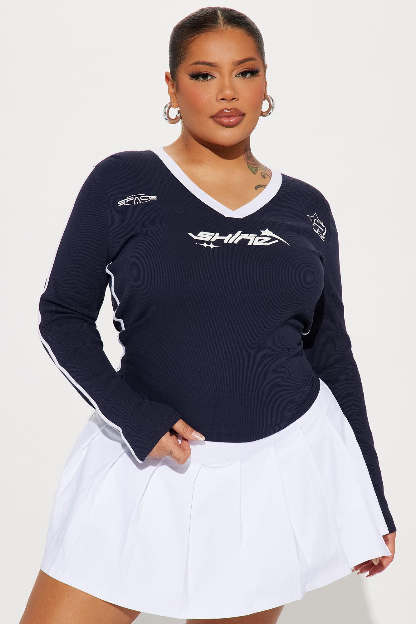 Superstar Athlete Top - Navy Product Image