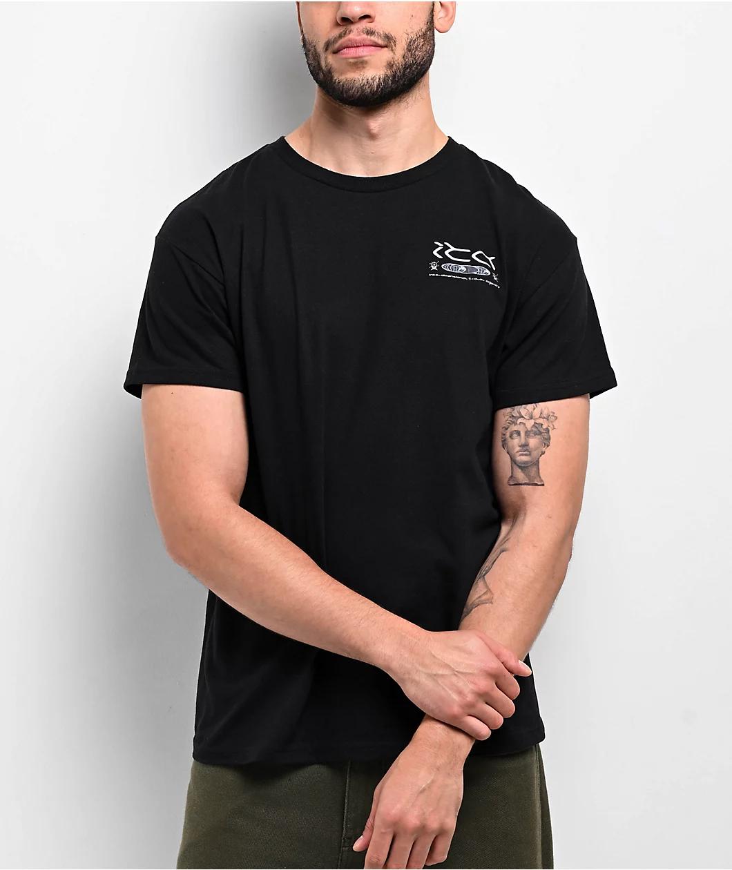 ITA Wormhole Black T-Shirt Product Image