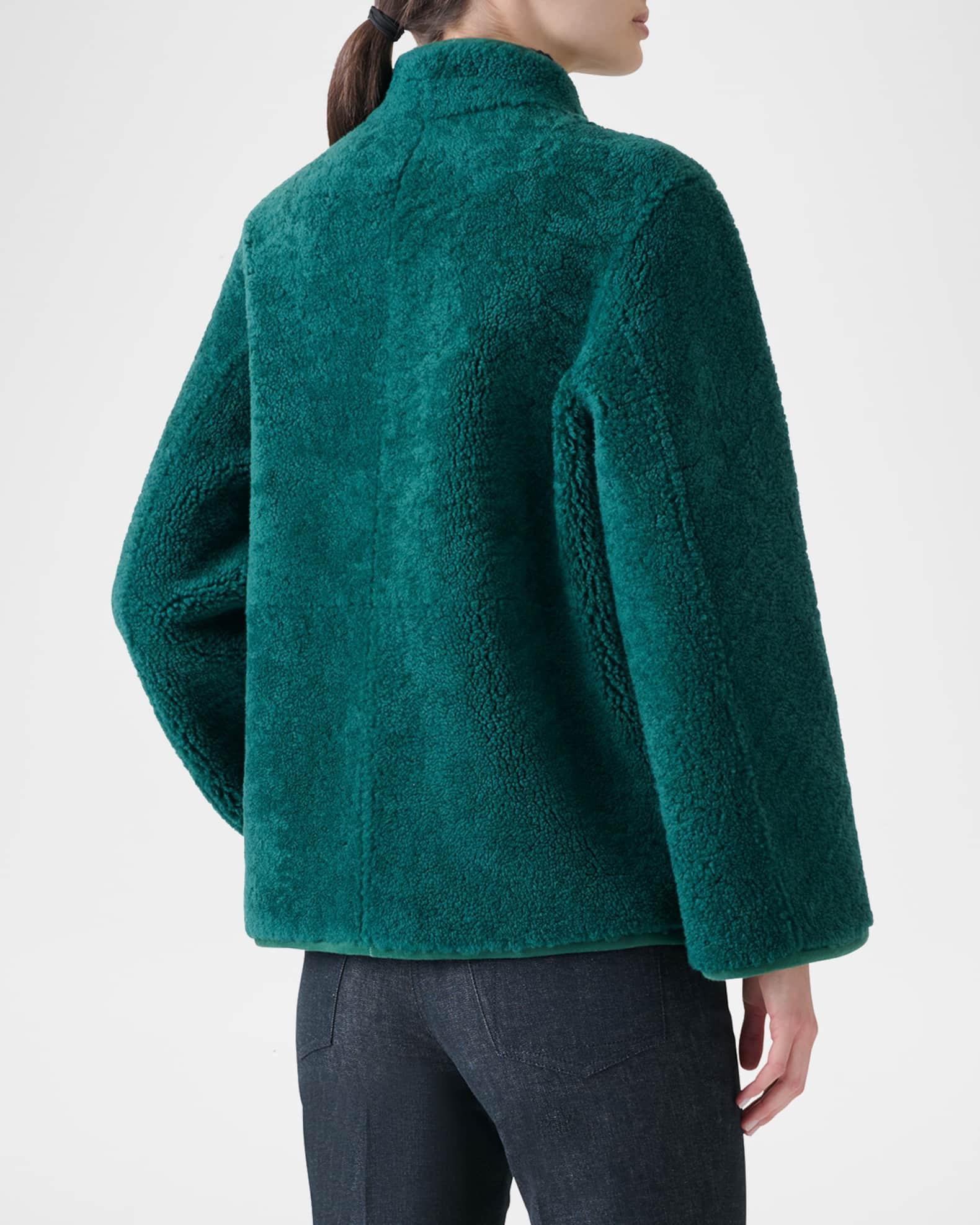 Dru Reversible Shearling and Leather Jacket Product Image