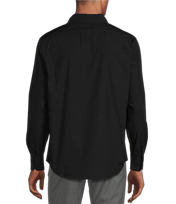 Murano Wardrobe Essentials Ultimate Modern Comfort Stretch Solid Long Sleeve Woven Shirt Product Image