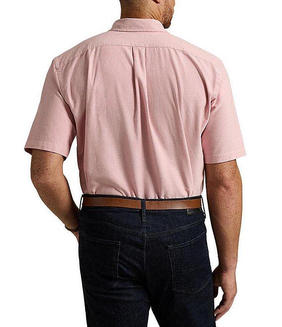 Polo Ralph Lauren Big & Tall Short Sleeve Oxford Woven Shirt Product Image