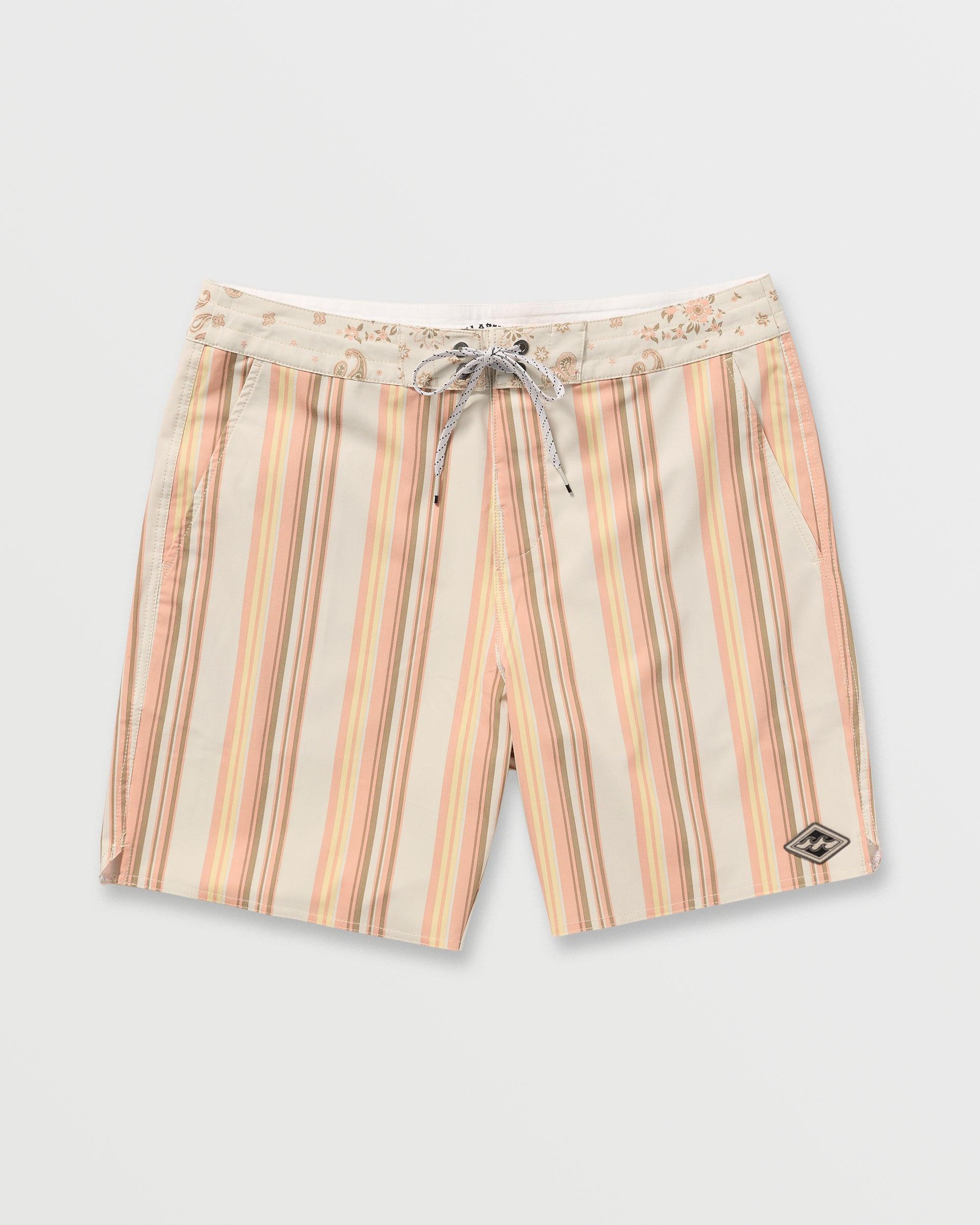 Sandtrax Lo Tide Boardshorts - Lemon Male Product Image