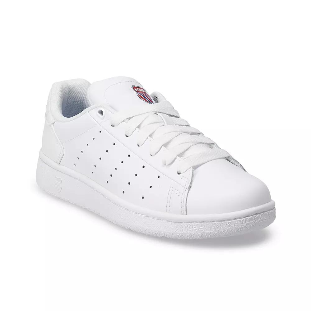 K-Swiss® Classic Women's Leather Sneakers, Size: 6.5, White White Product Image