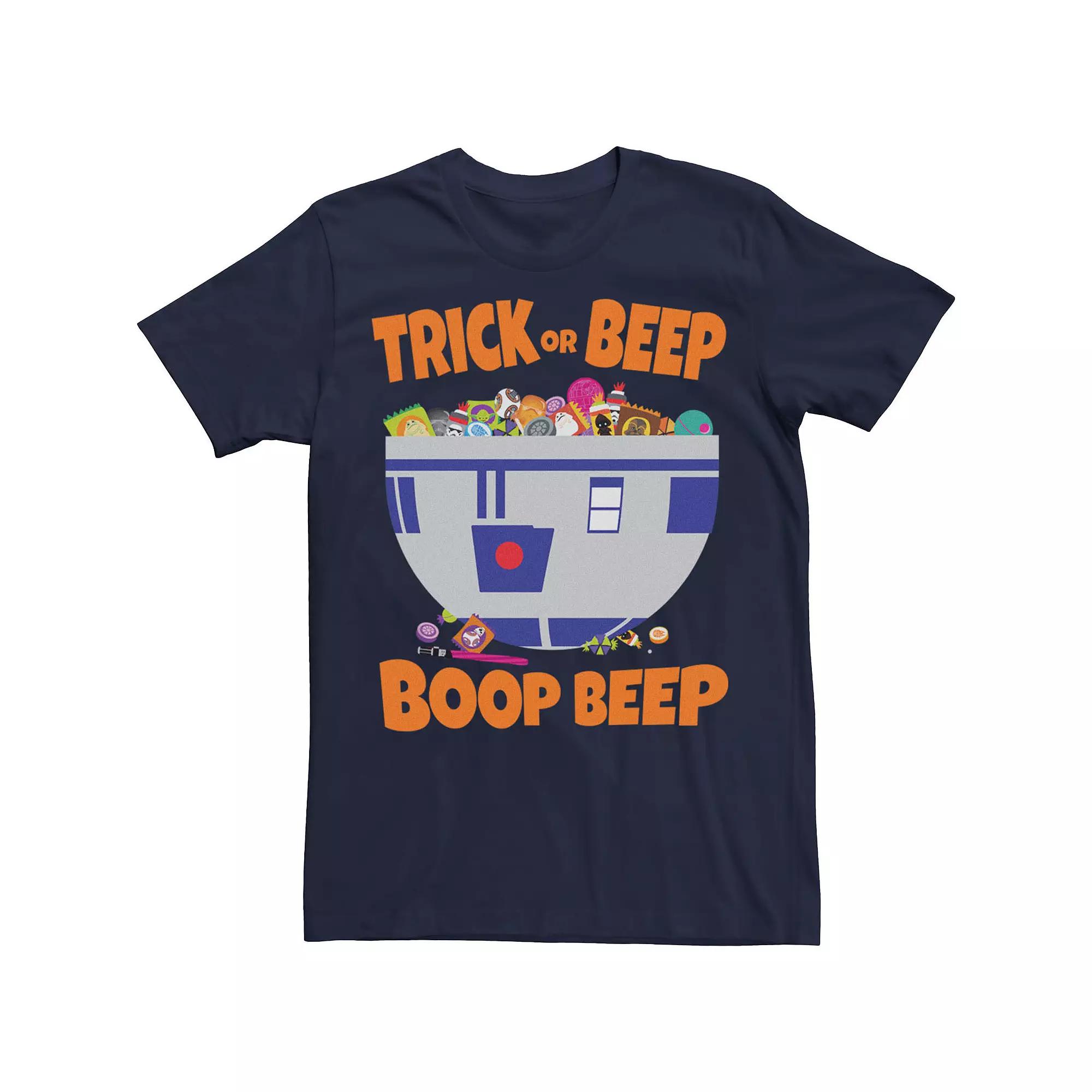 Men's Star Wars Trick Or Beep Halloween Tee,  Product Image