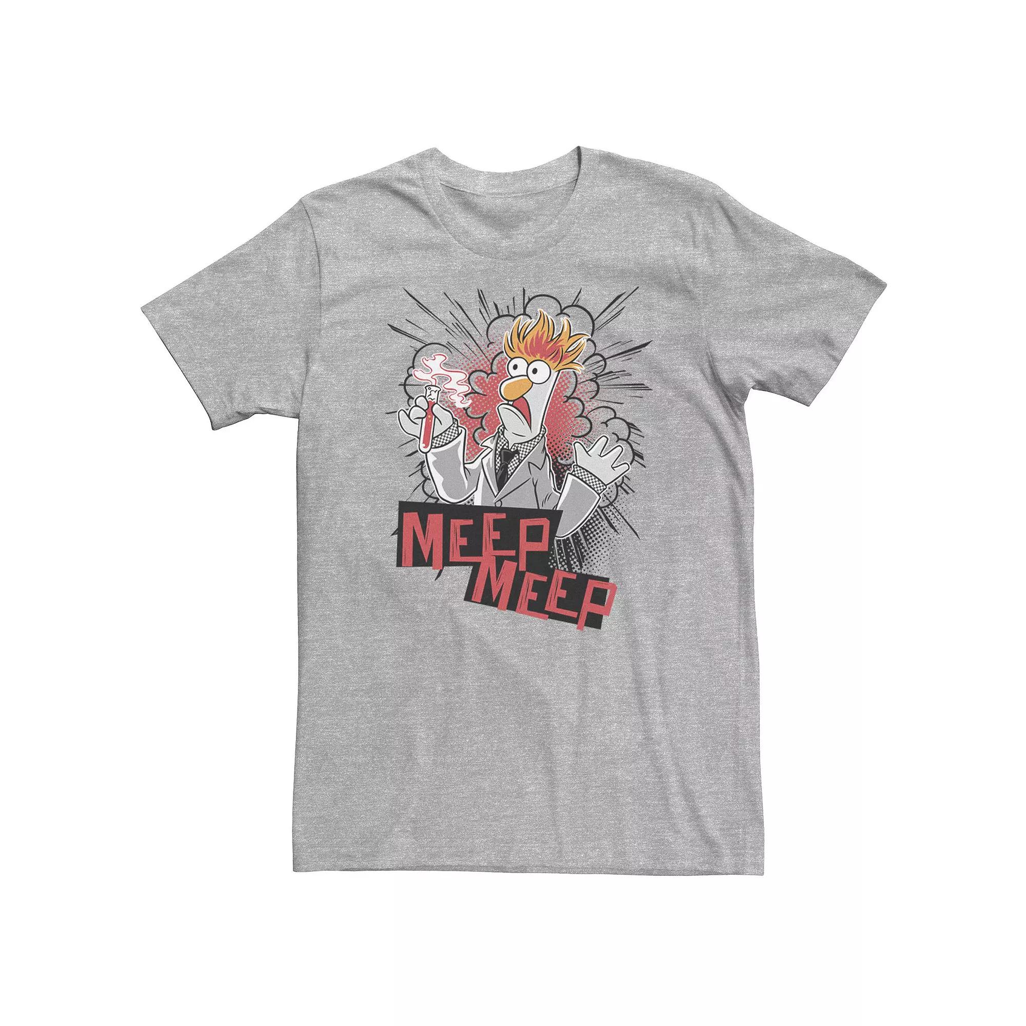 Big & Tall Disney The Muppets Beaker "Meep Meep" Tee, Men's,  Product Image