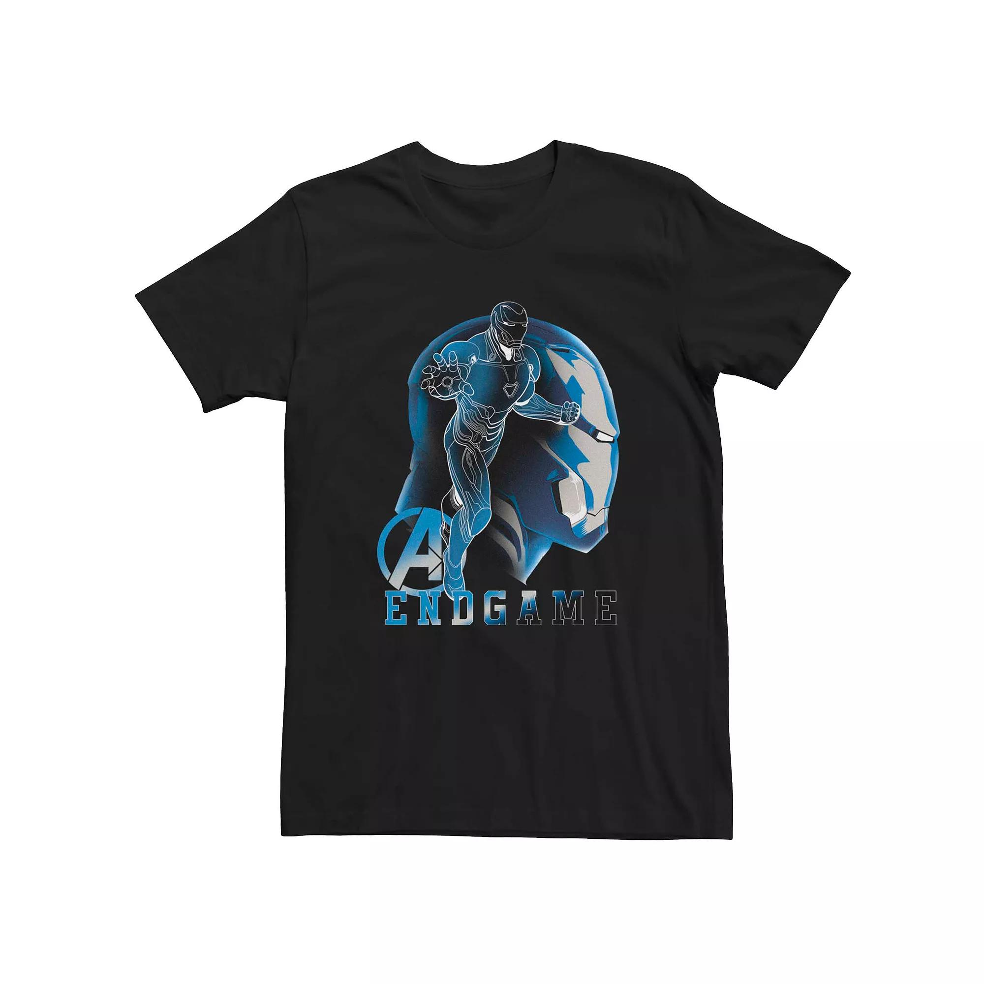 Men's Marvel "Avengers: Endgame" Iron Man Silhouette Tee,  Product Image