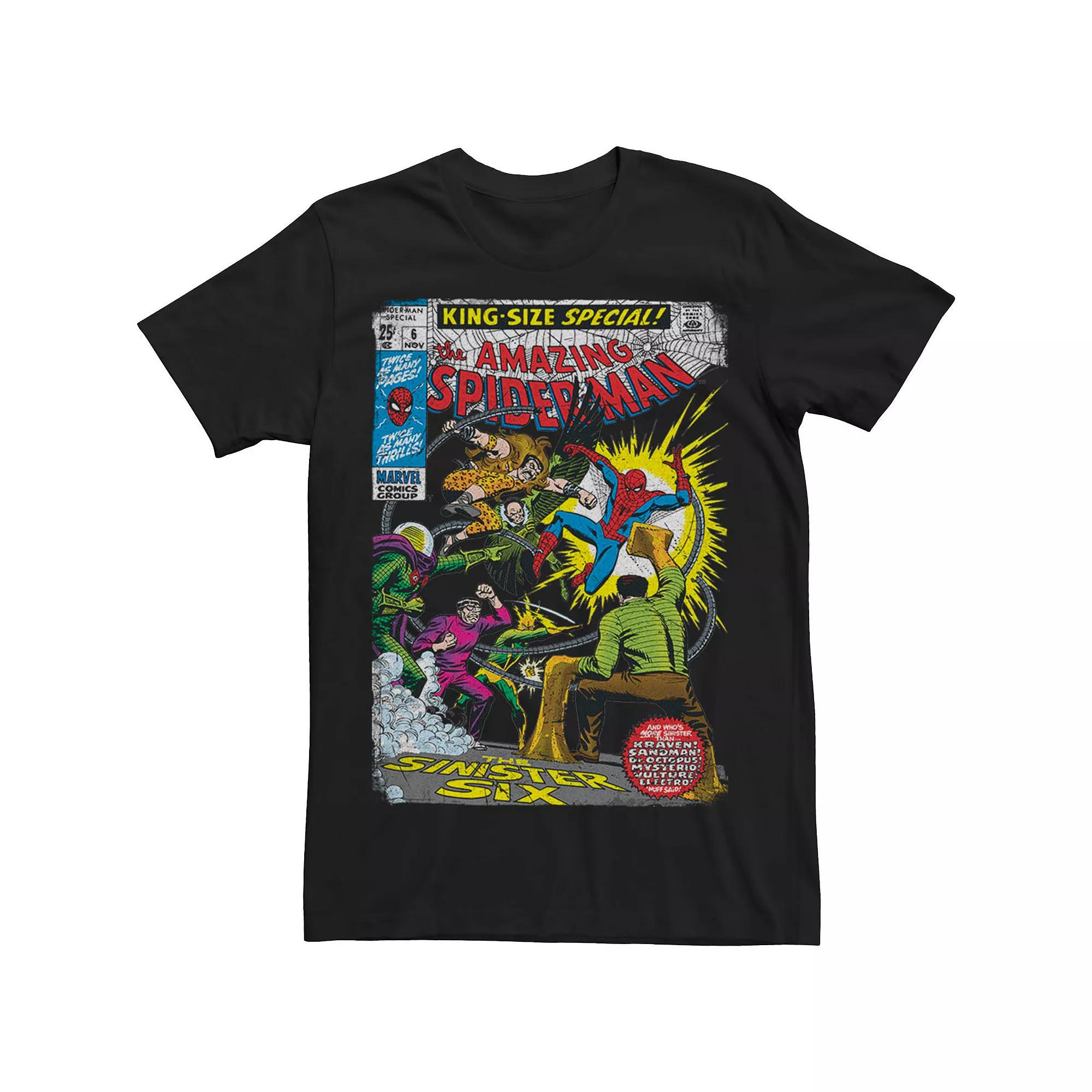 Big & Tall Marvel The Amazing Spider-Man King- Product Image