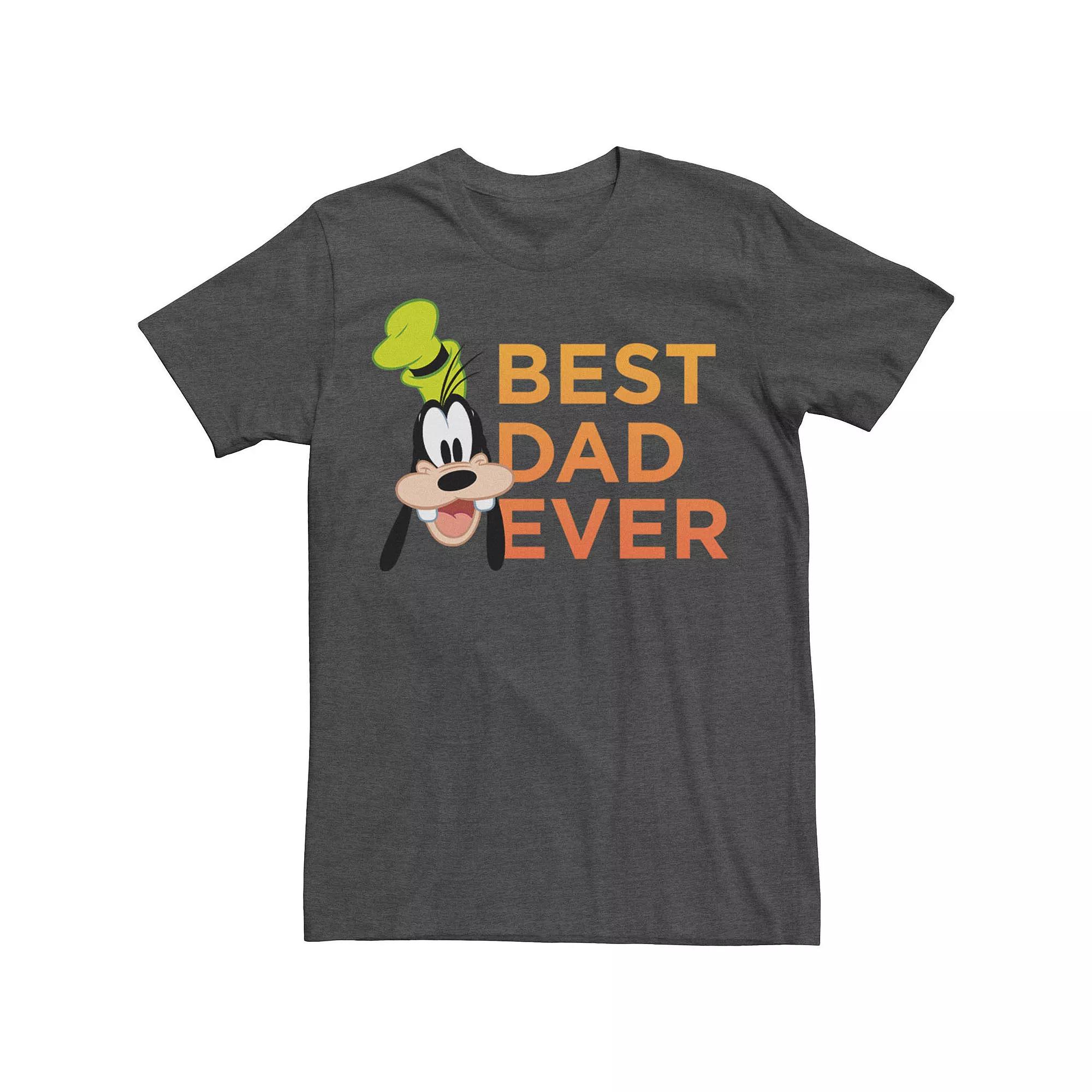 Disney's Mickey And Friends Goofy Big & Tall Father's Day Best Dad Ever Tee, Men's,  Product Image