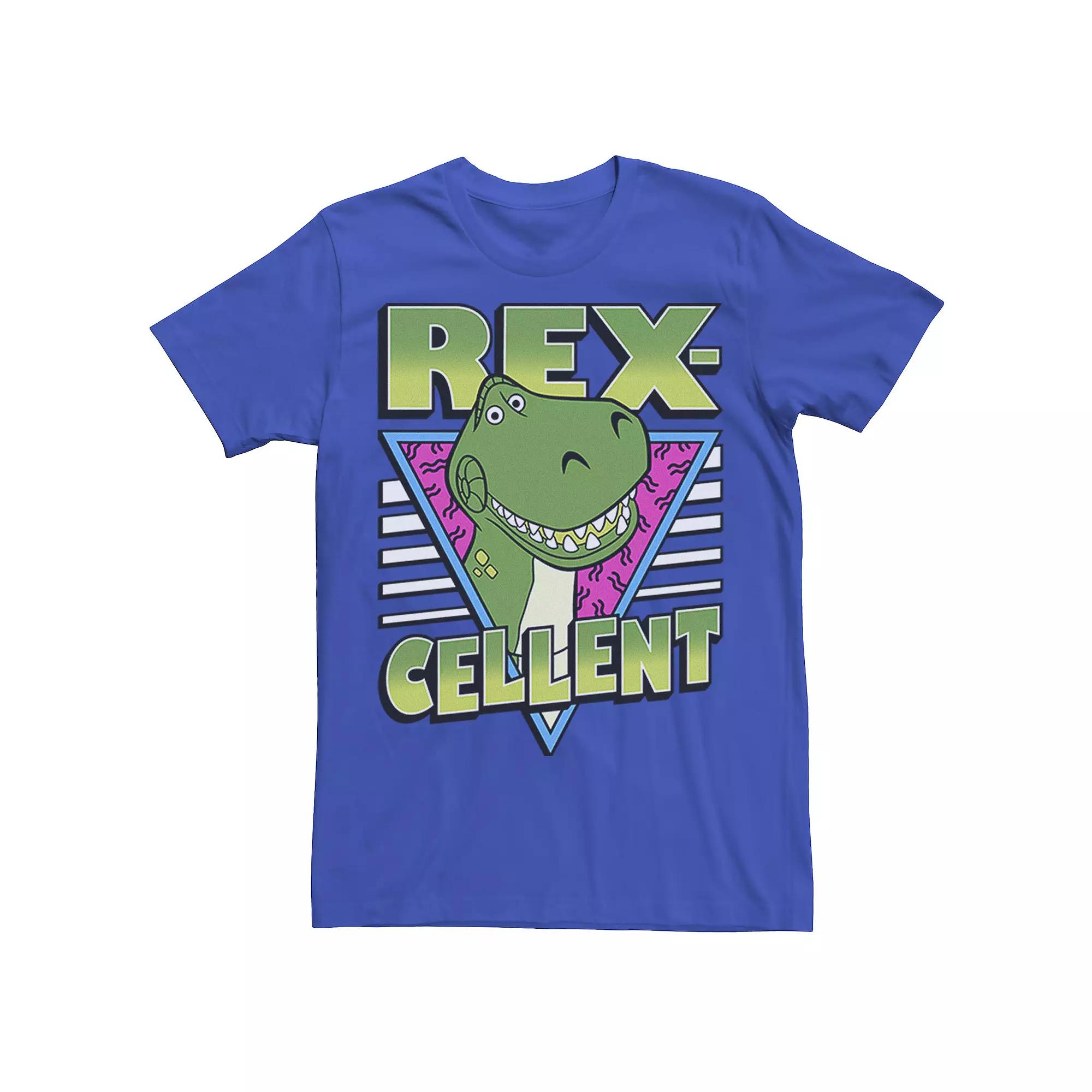 Disney / Pixar's Toy Story 4 Men's Retro Rex-cellent Portrait Tee,  Product Image