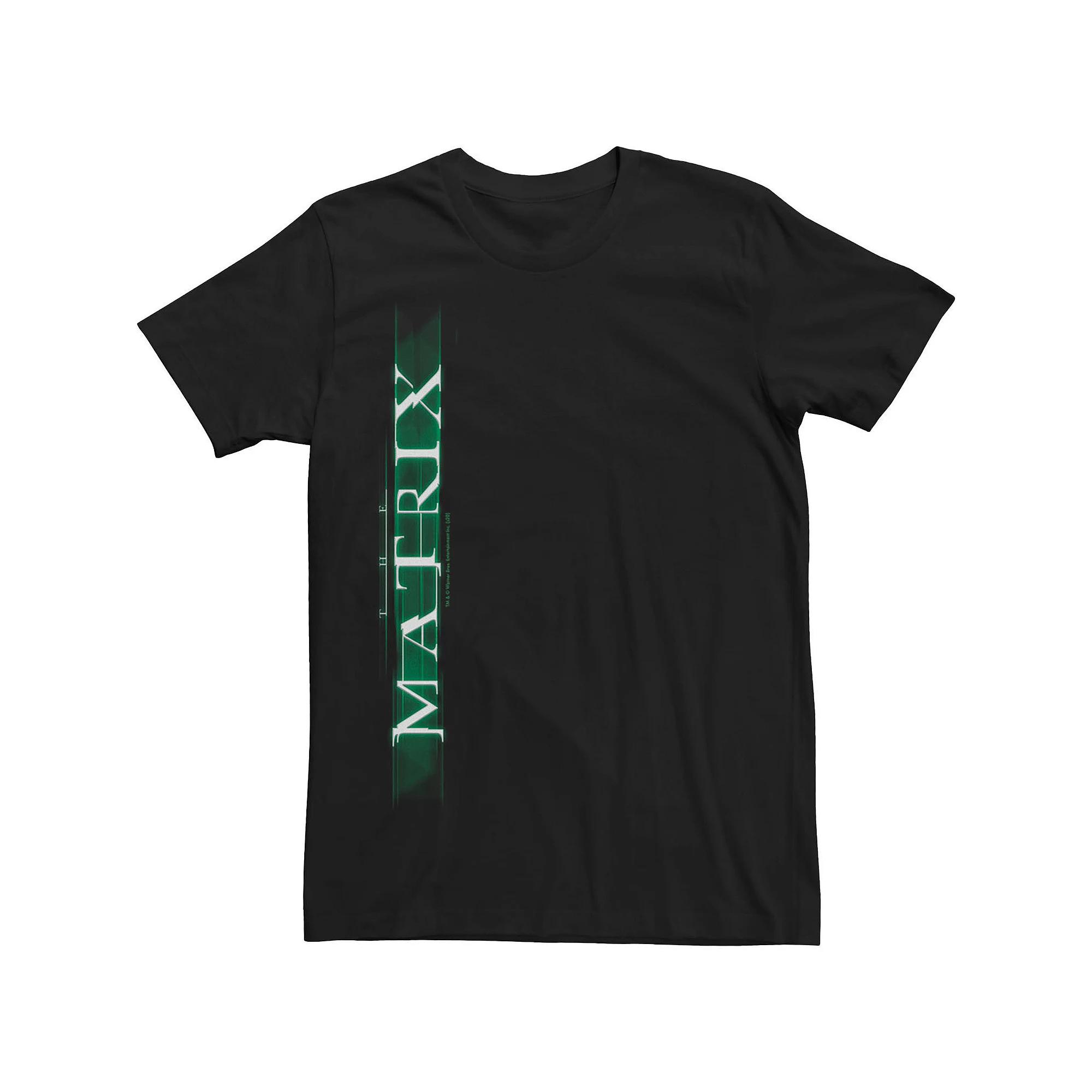 Men's The Matrix Vertical Full Color Poster Tee,  Product Image