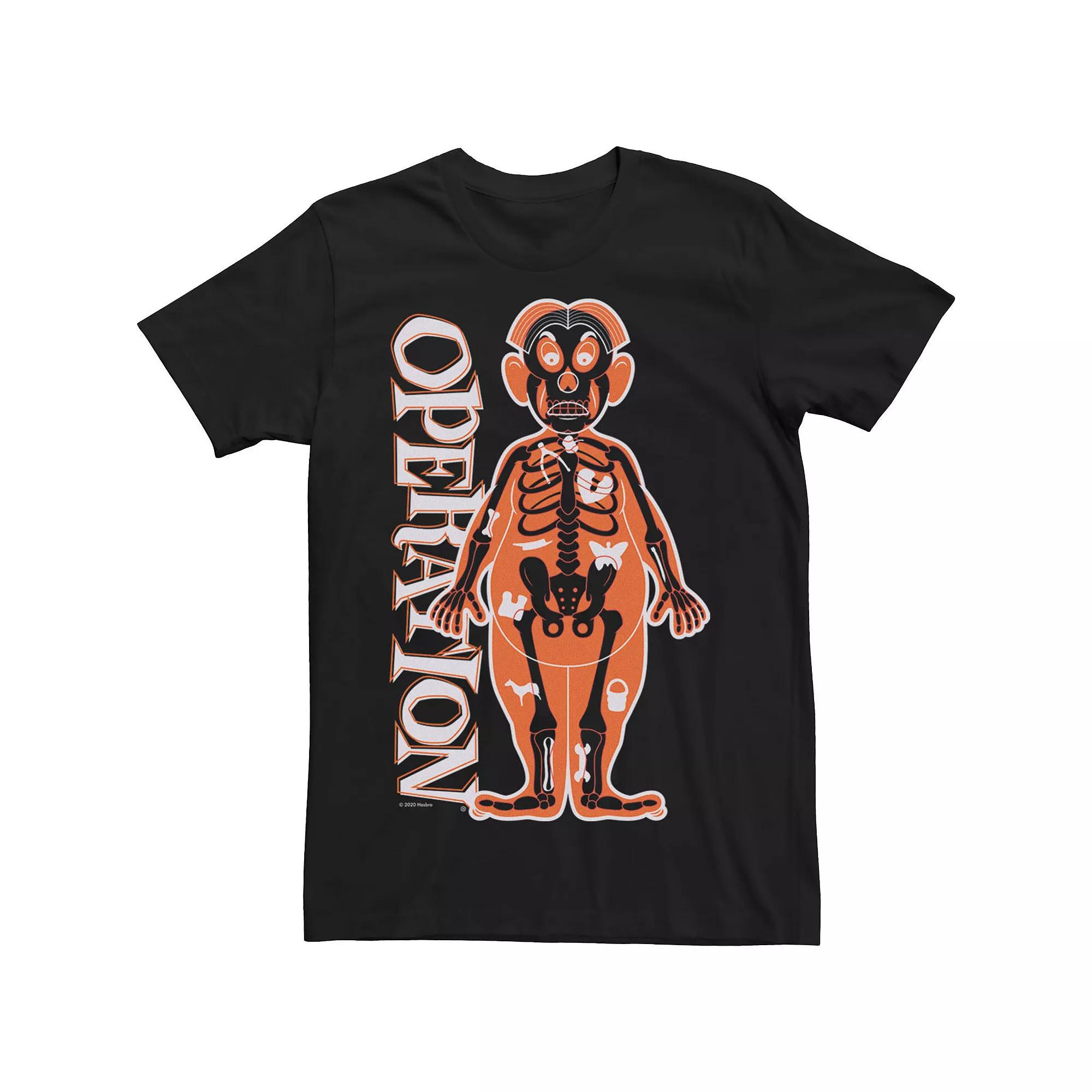 Men's Operation Halloween Cavity Sam Skeleton Portrait Tee,  Product Image